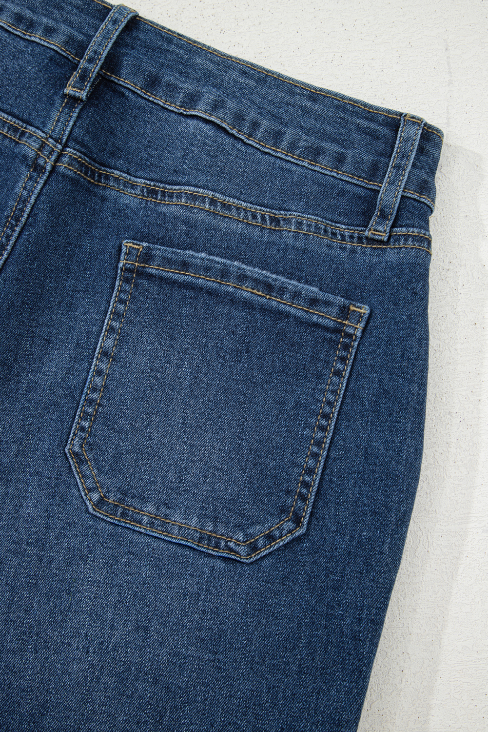 Breen Cropped High Rise Wide Leg Jeans