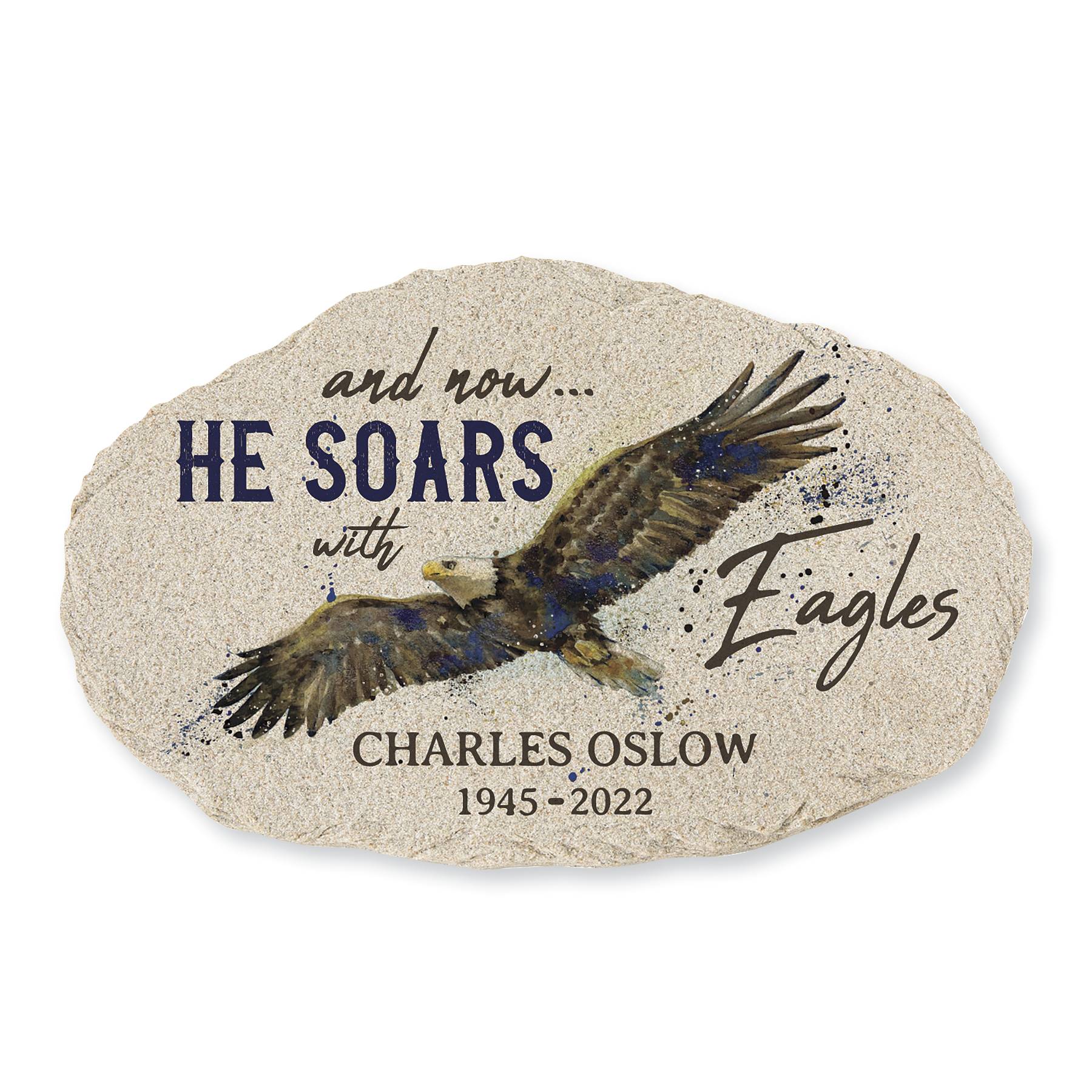 He Soars Memorial Plaque - Signals Catalog