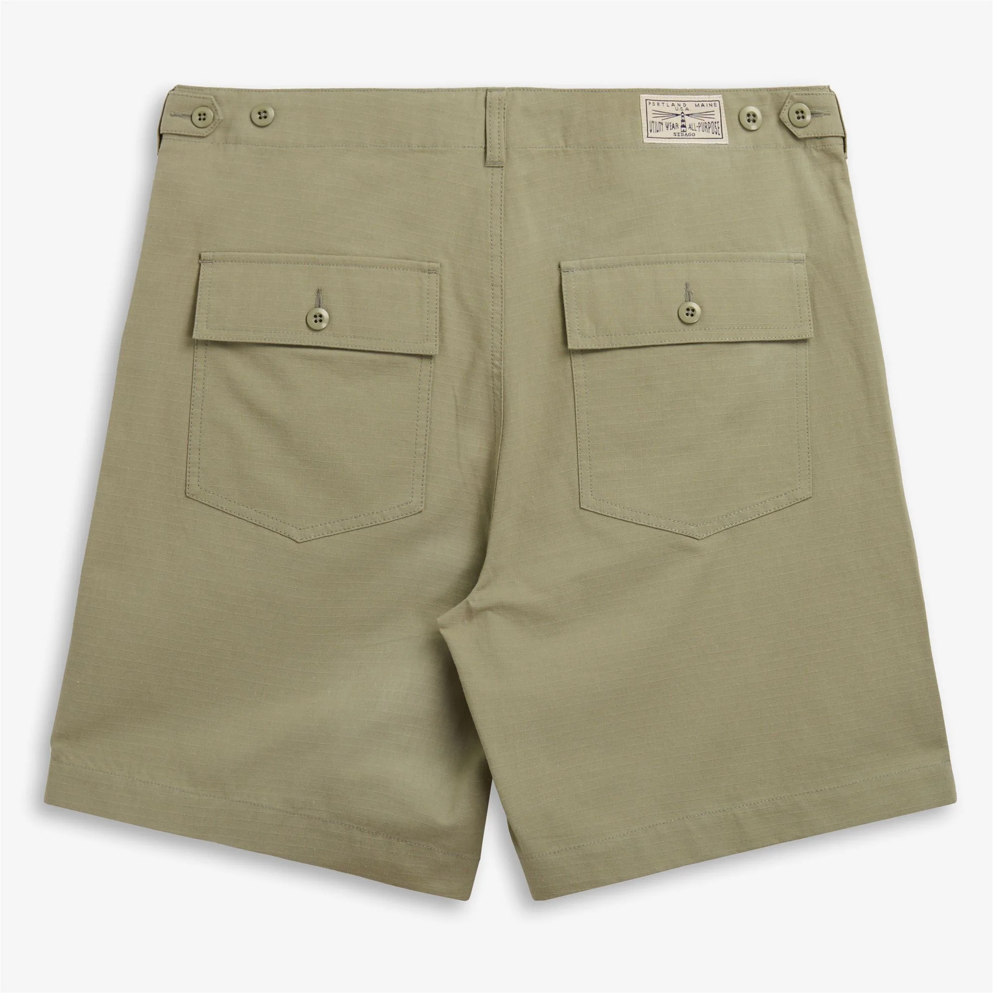 MILTON SHORT - Shorts - FATIGUE - Man - GREEN FATIGUE