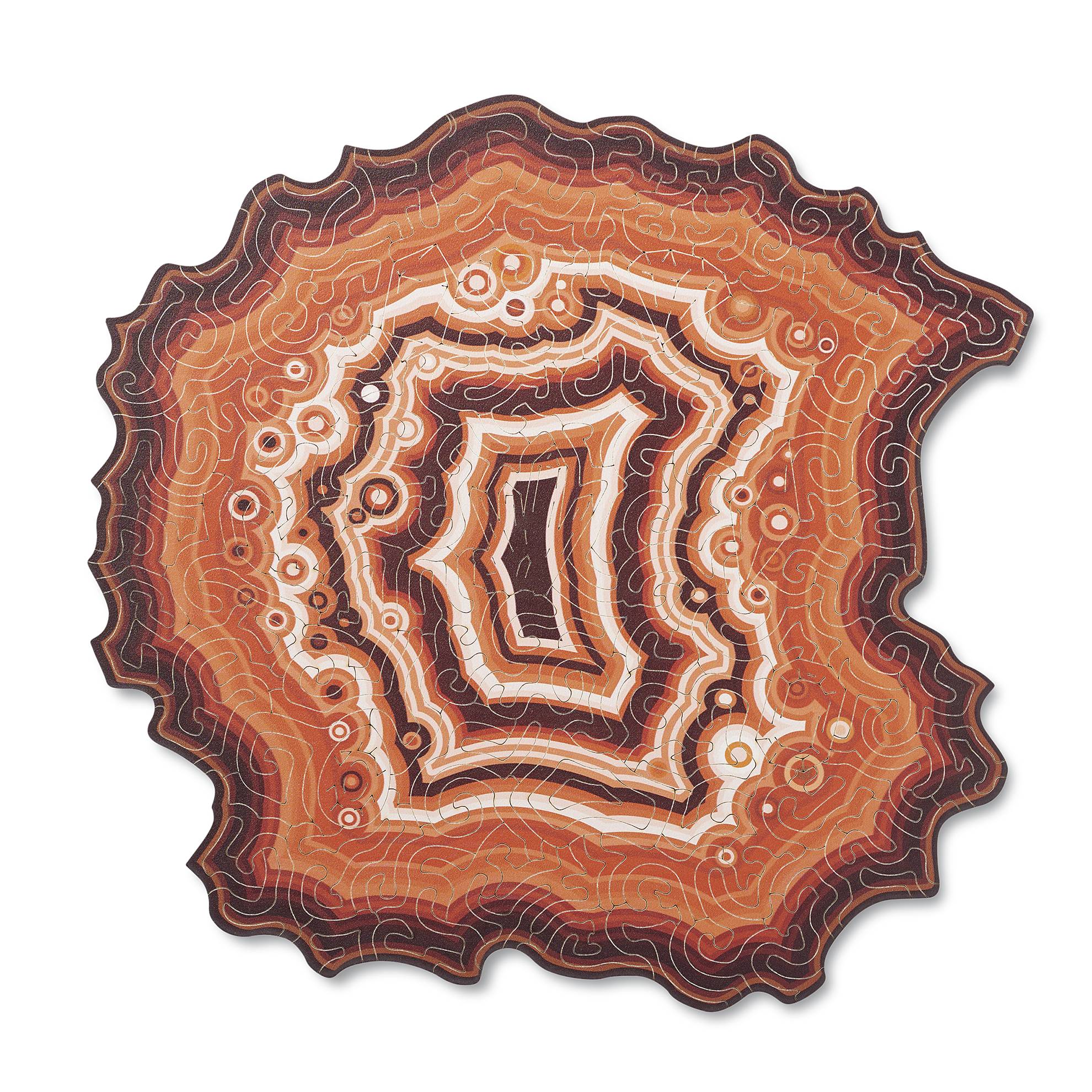 Wooden Geode Puzzle - Signals Catalog