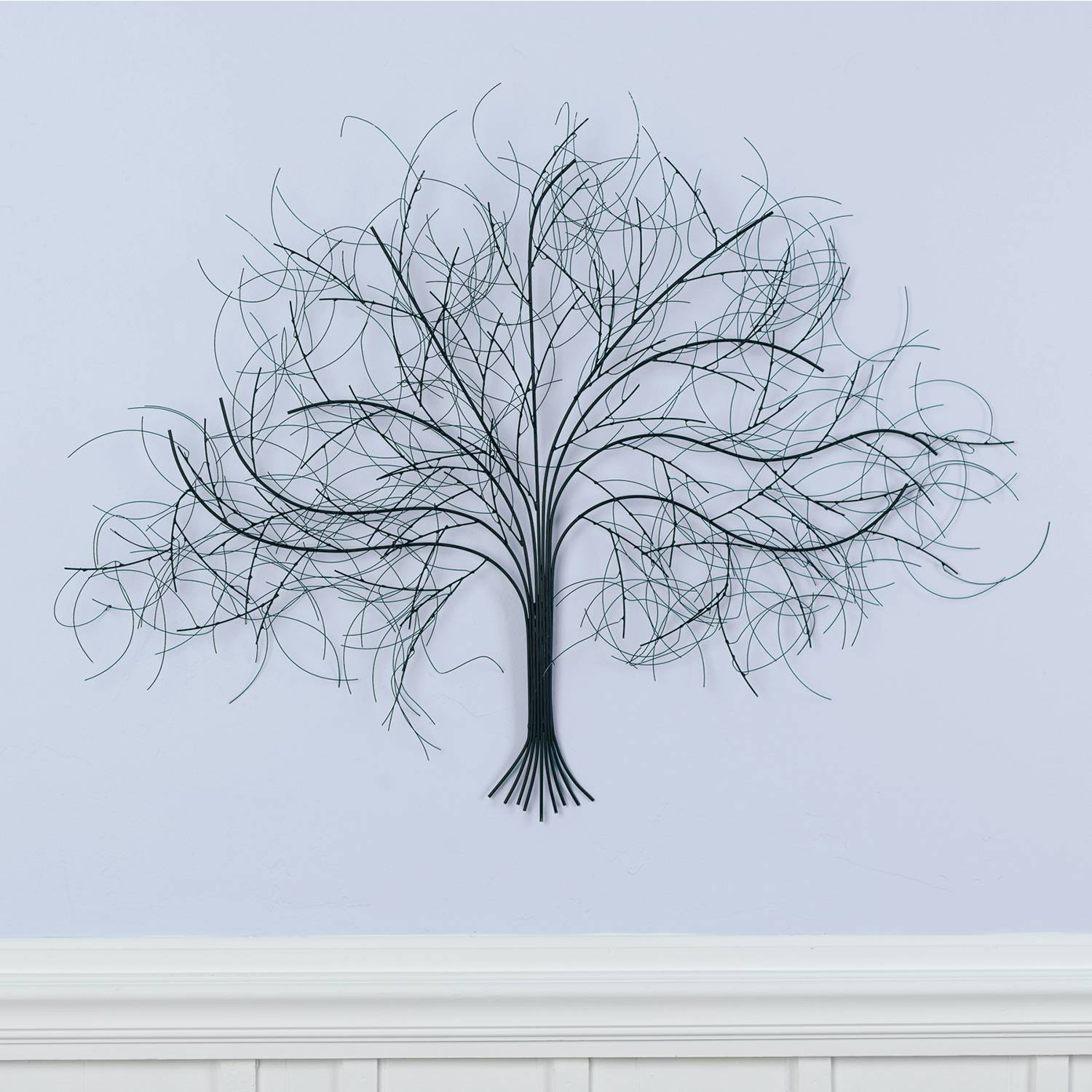 Black Tree Metal Wall Art - Signals Catalog