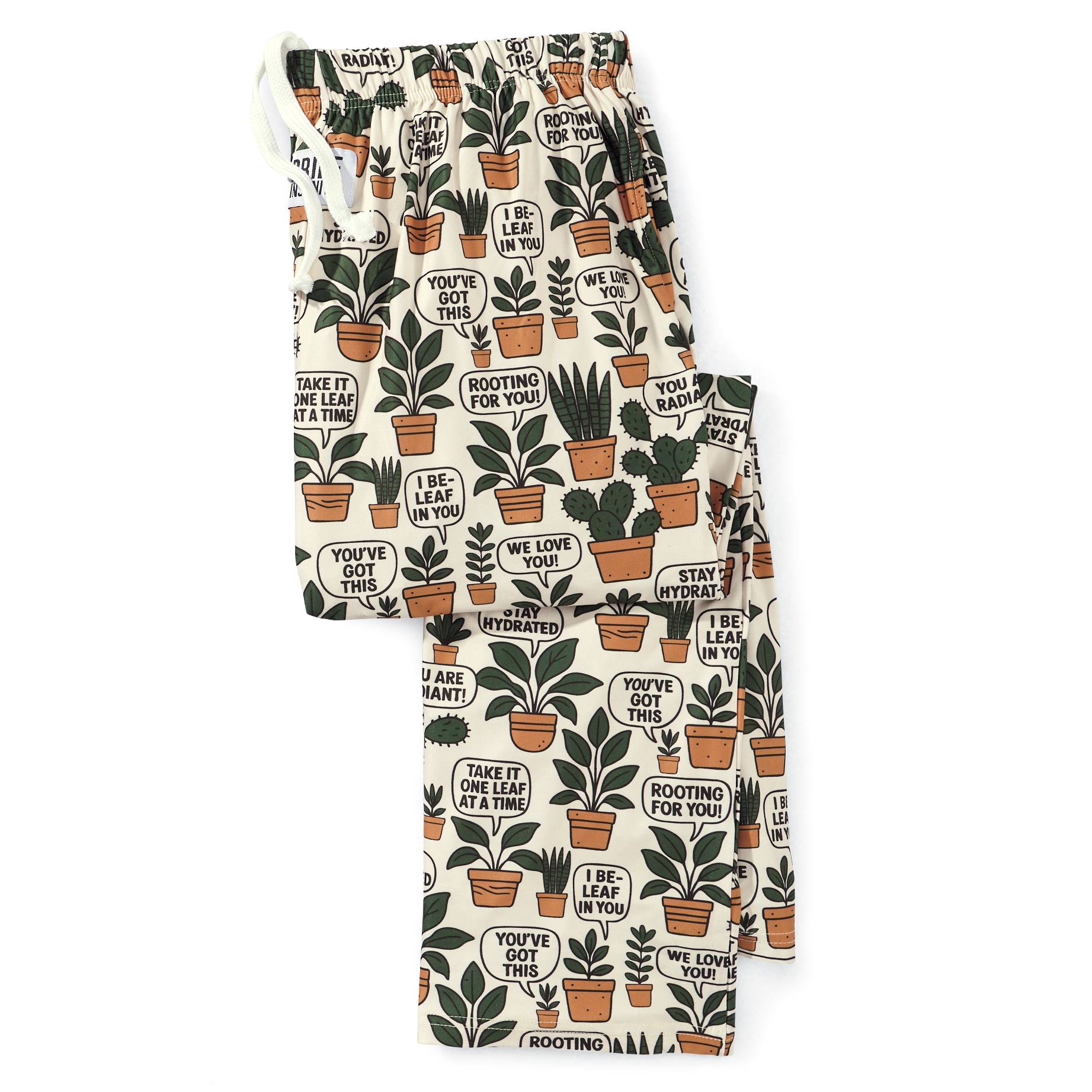 Rooting for Me Lounge Pants, Elastic Waist - Signals Catalog