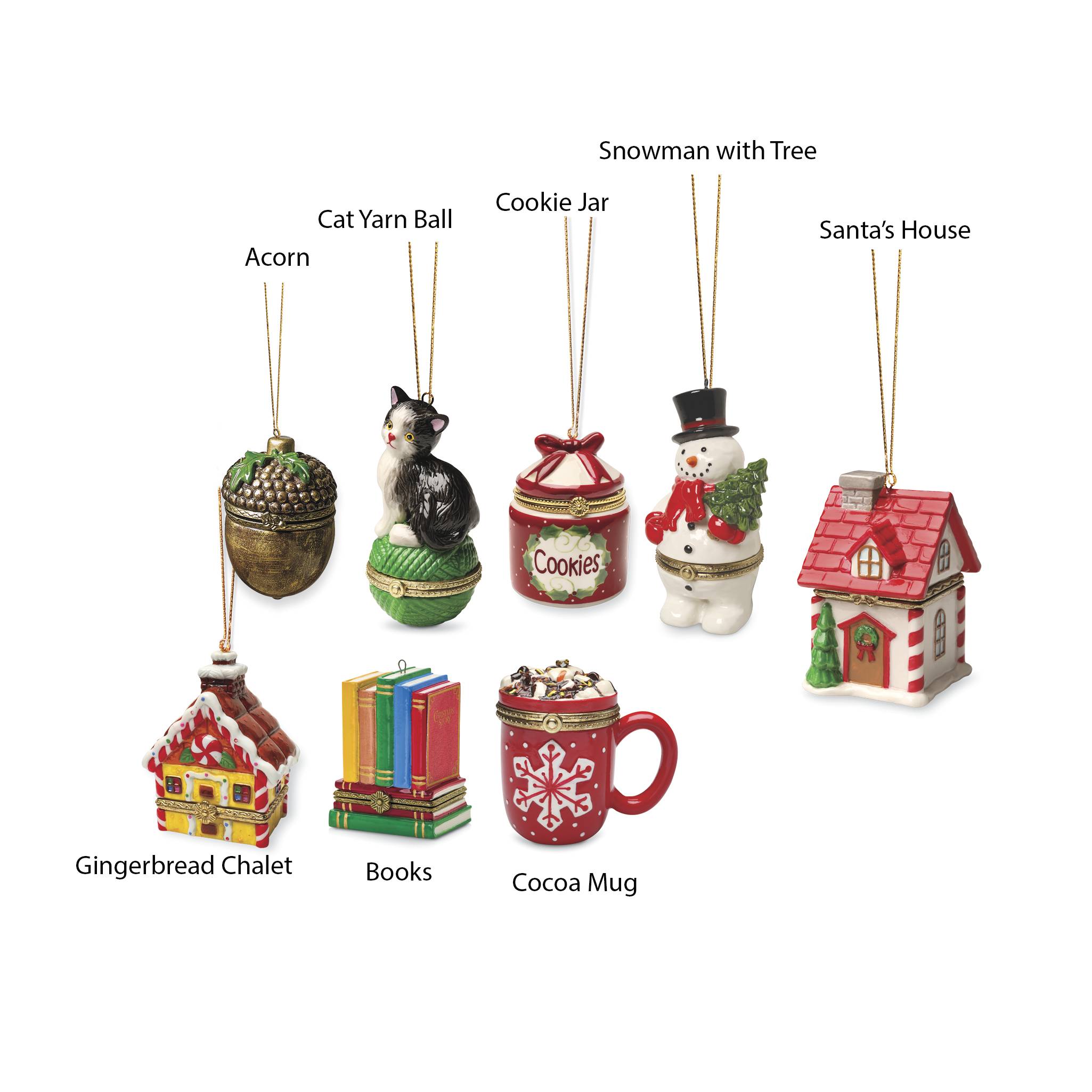 Porcelain Surprise Ornament - Signals Catalog