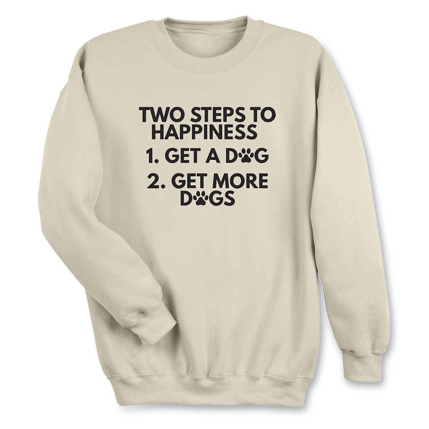 Two Steps to Happiness Sweatshirt - Signals Catalog