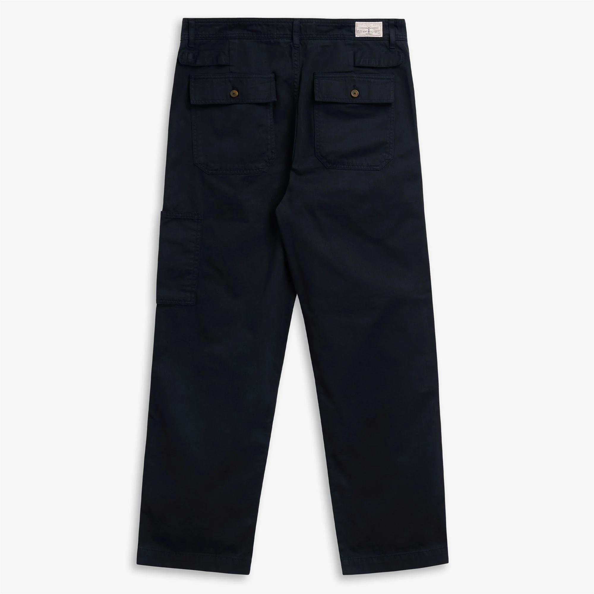 MILTON HERRINGBONE - Pants - FATIGUE - Man - BLUE DK
