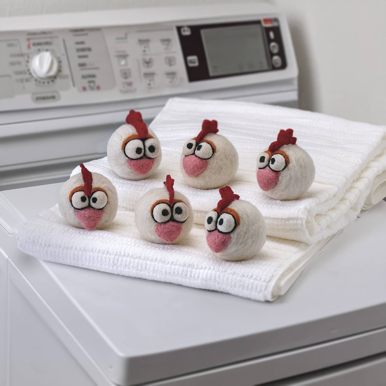 Chicken Wool Dryer Ball Set - Signals Catalog