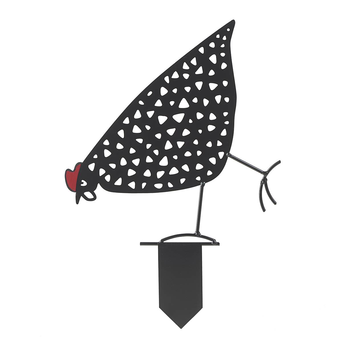Chicken Metal Yard Stakes Set of 4 - Signals Catalog