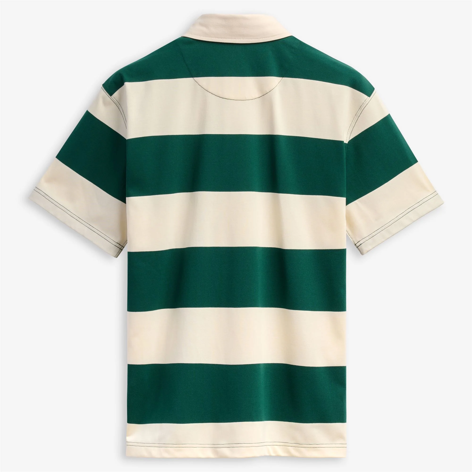 CAMPBELL SS - Polo Shirts - Polo - Unisex - WHITE NATURAL-GREEN