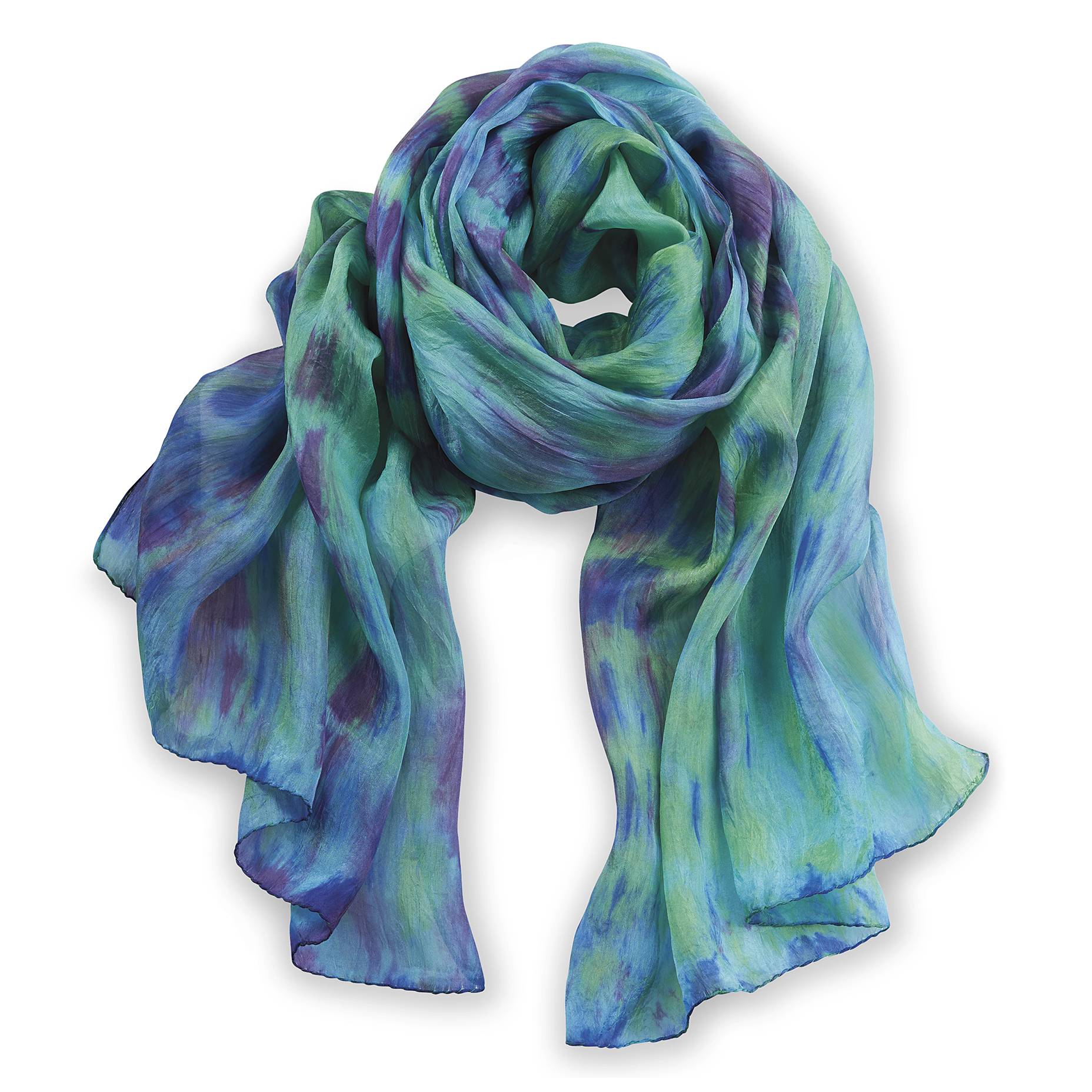Watercolor Silk Scarf - Signals Catalog