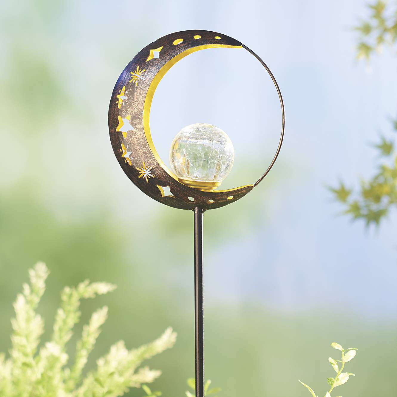 Solar Moon and Stars Yard Stake - Signals Catalog