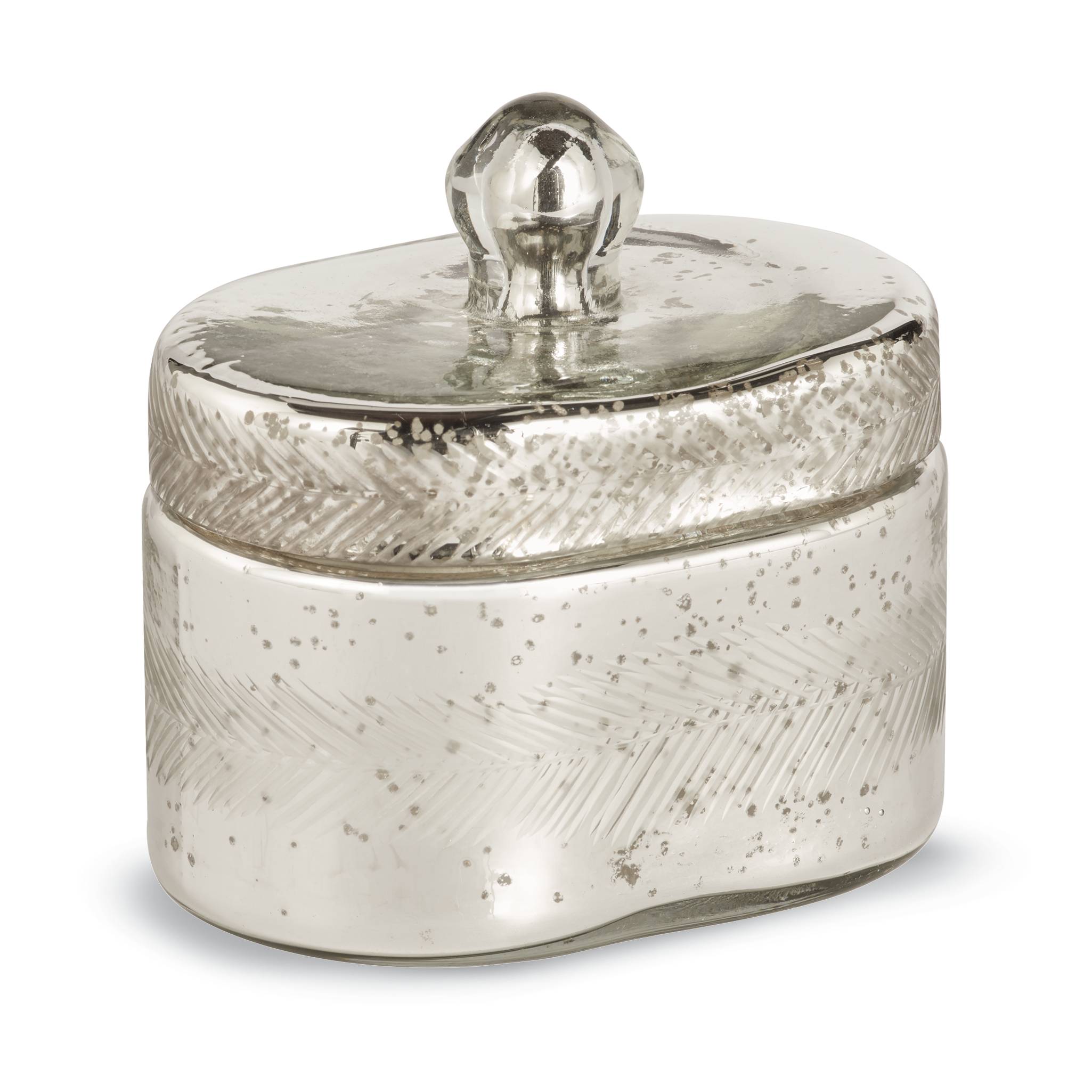 Mercury Glass Trinket Box, 3 Varieties, Perfect for Jewelry - Signals Catalog