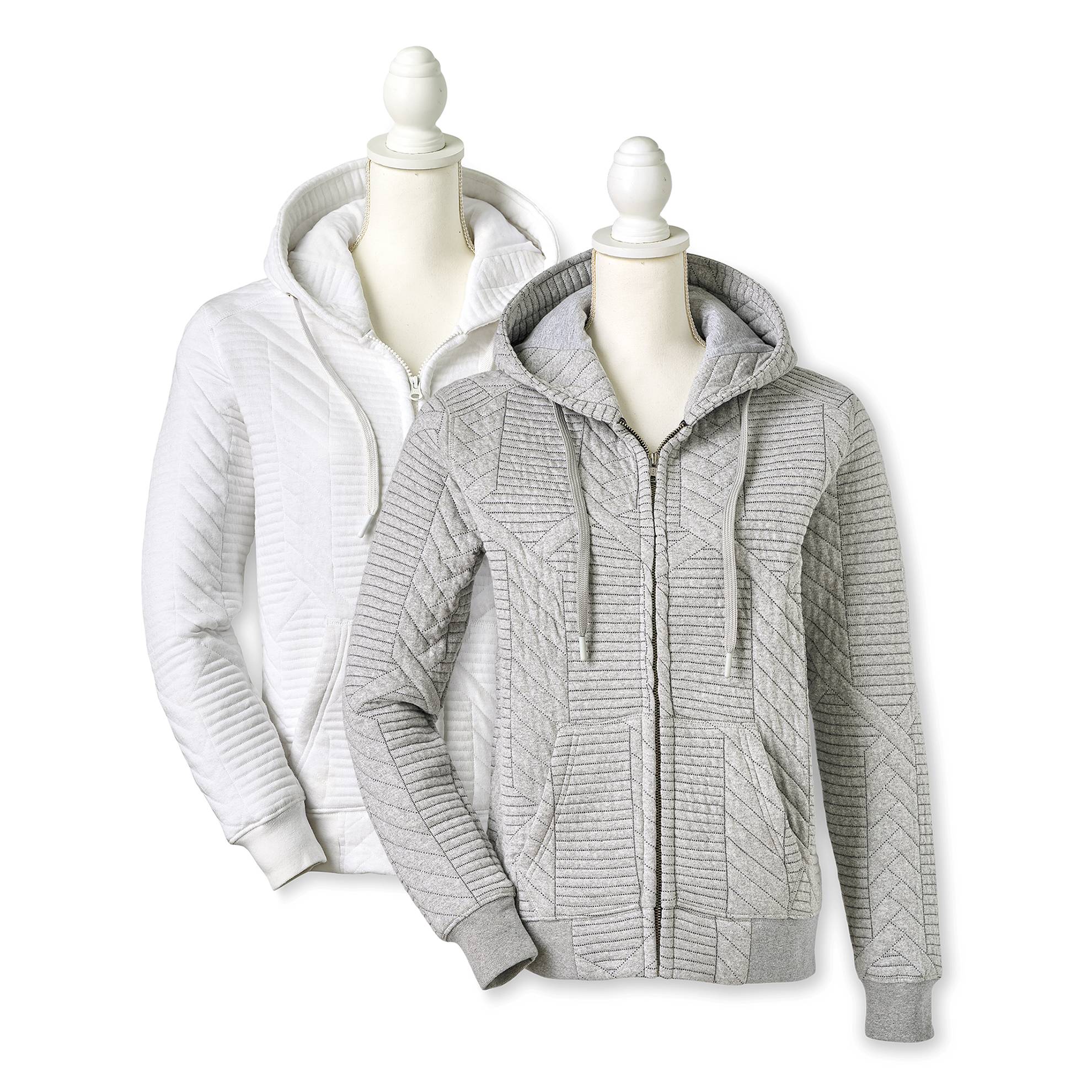 Quilted Zip Hoodie - Signals Catalog