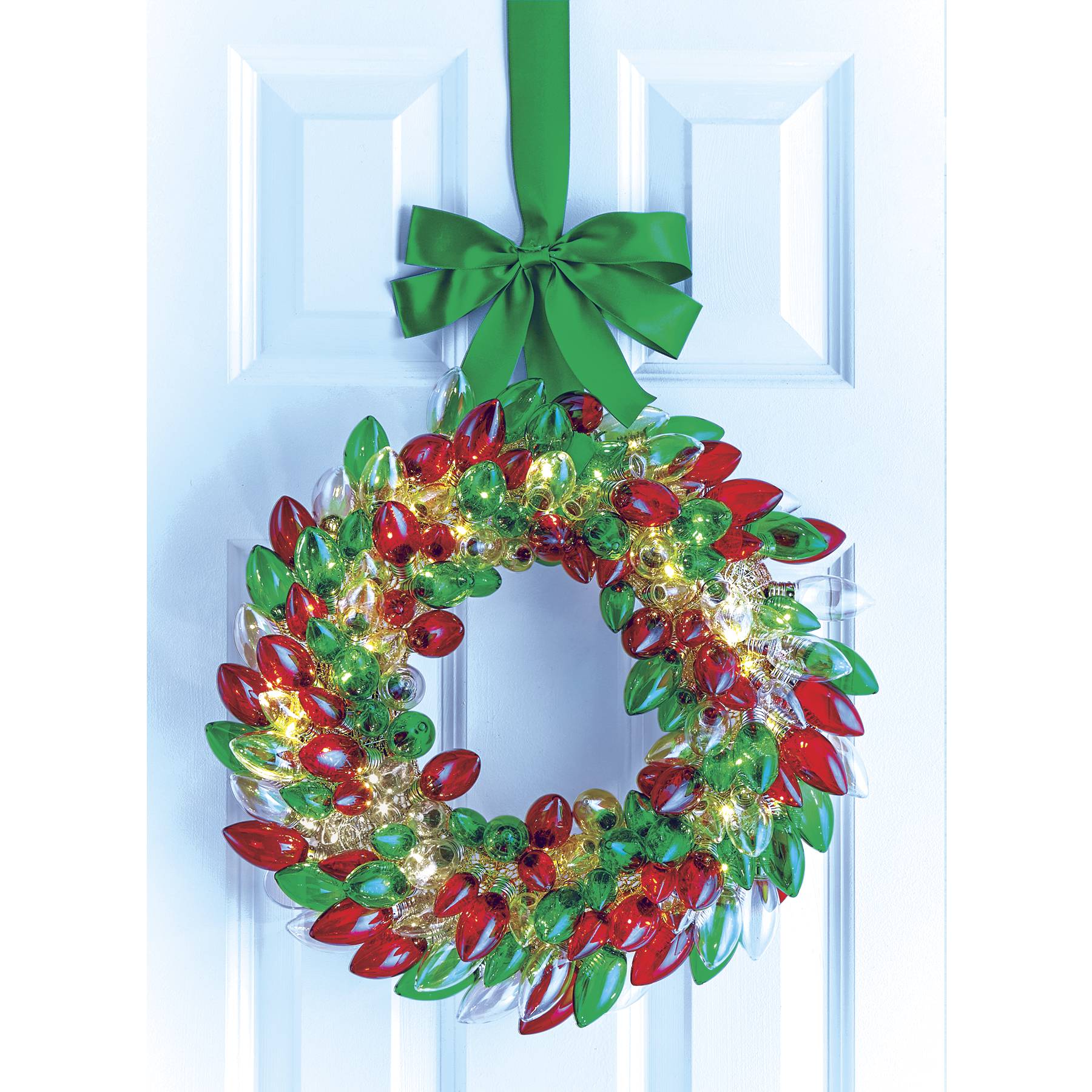 Nostalgic Bulb Wreath - Signals Catalog