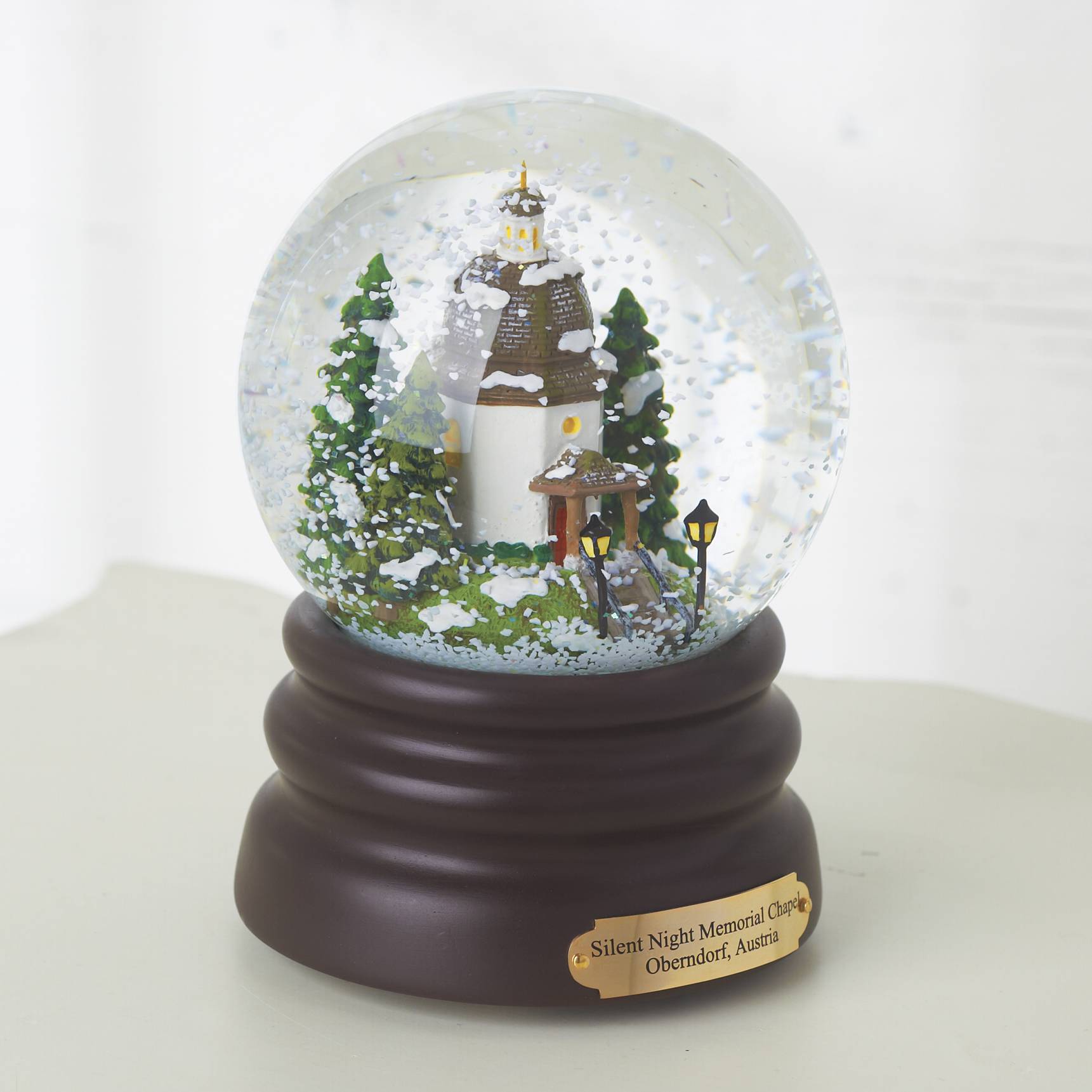 Silent Night Musical Snow Globe - Signals Catalog