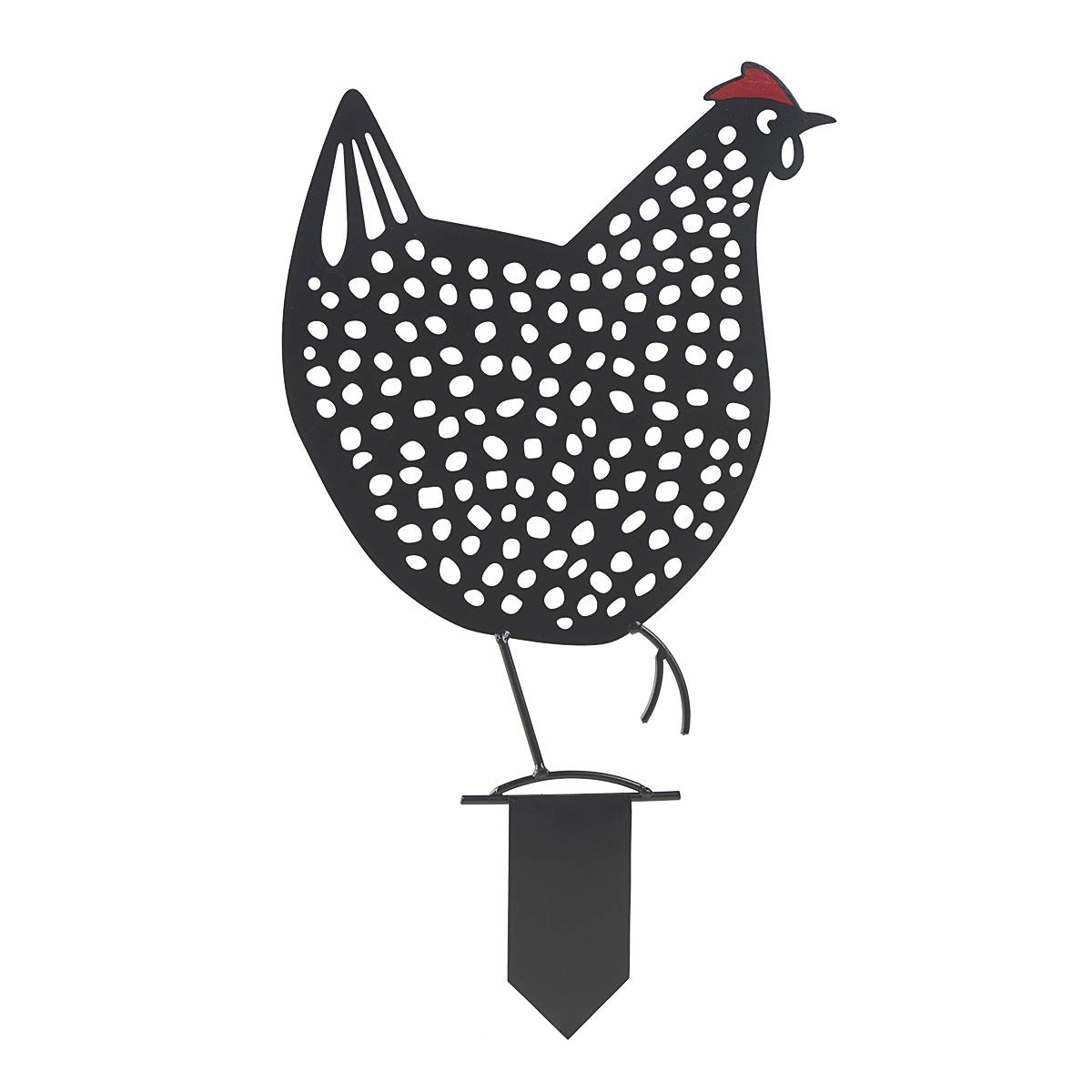Chicken Metal Yard Stakes Set of 4 - Signals Catalog