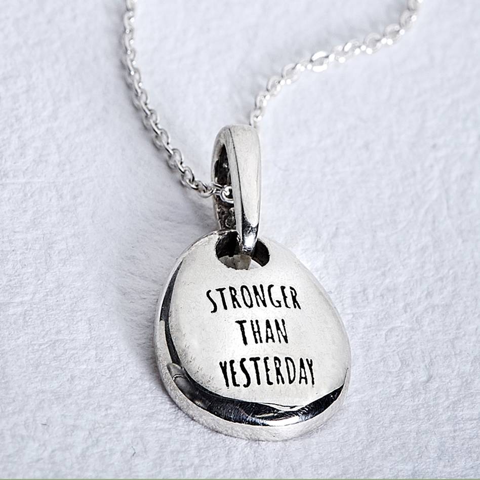 Stronger Than Yesterday Necklace - Signals Catalog