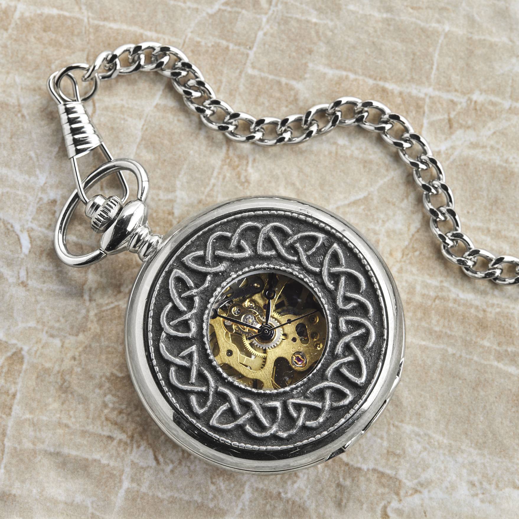 Celtic Pewter Pocket Watch - Signals Catalog