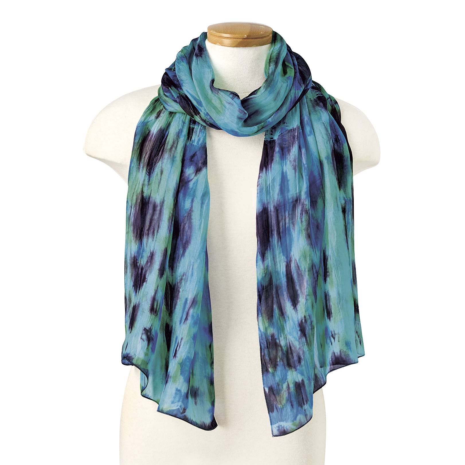 Watercolor Silk Scarf - Signals Catalog