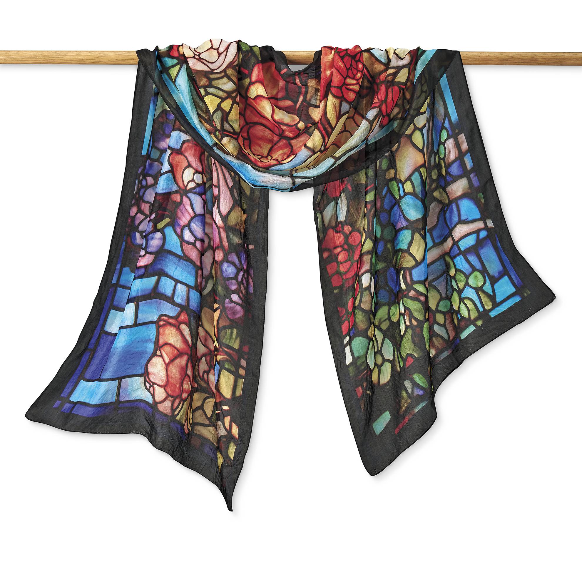 Stained Glass Window Silk Scarf - Signals Catalog