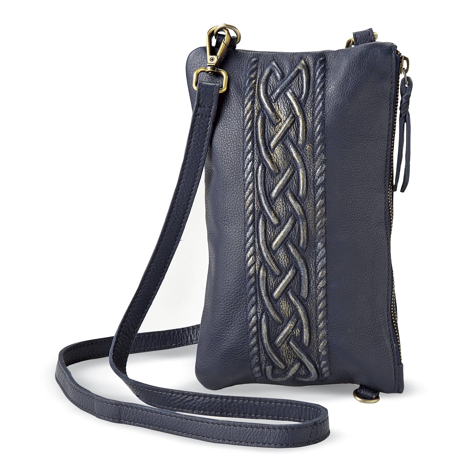 Celtic Crossbody Leather Bag - Signals Catalog