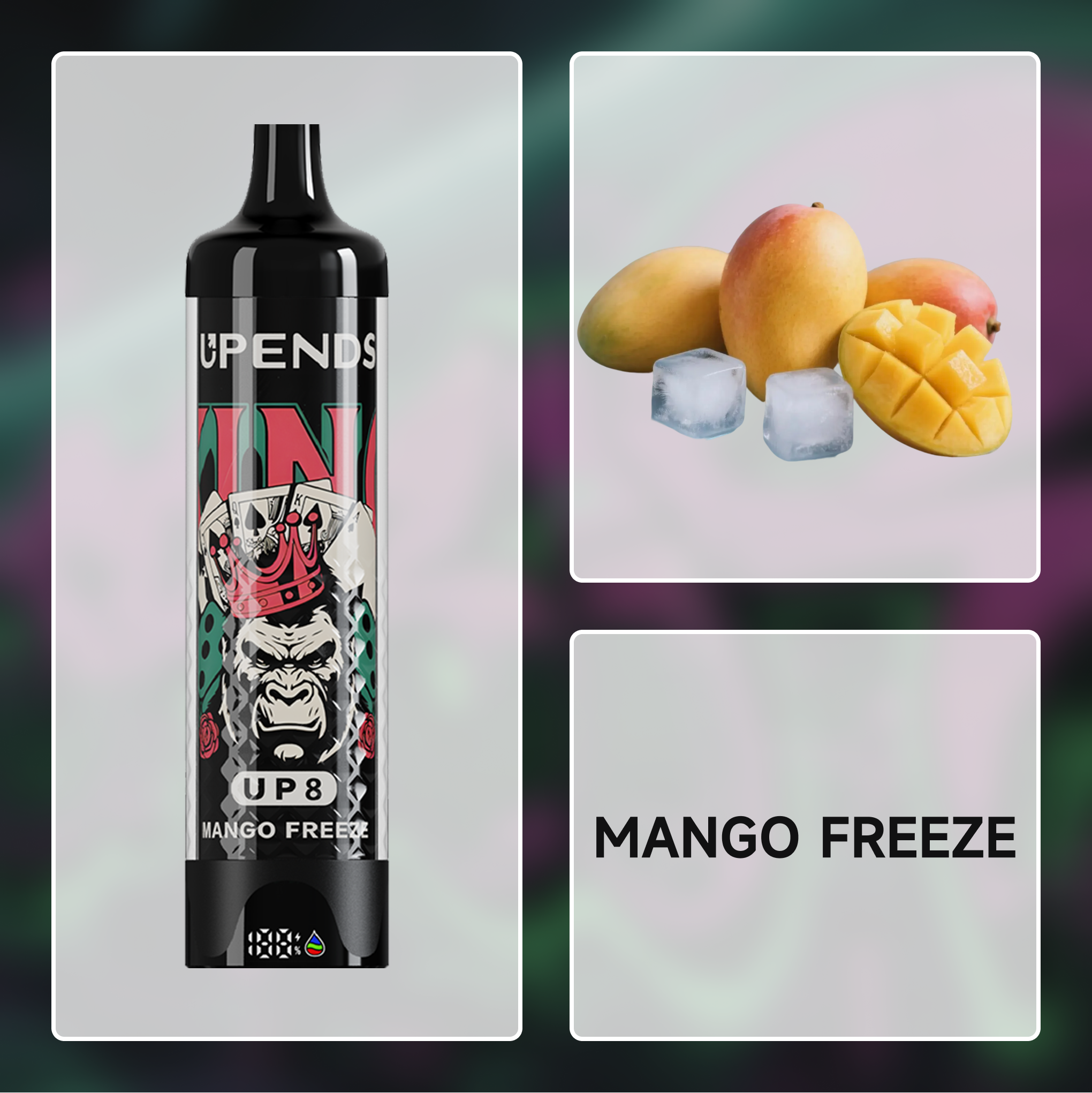 UPENDS 8-60000 PUFFS-Mango Freeze
