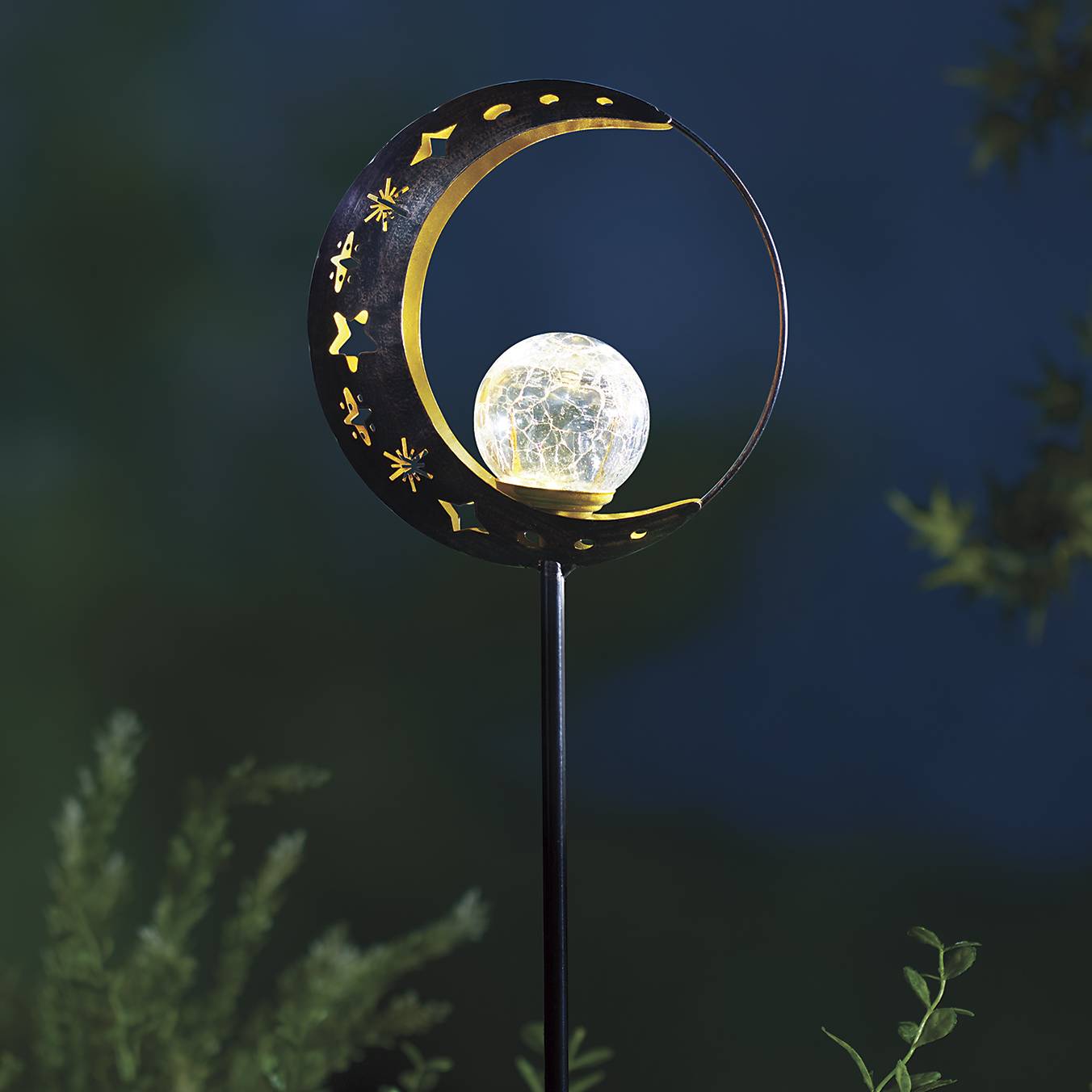Solar Moon and Stars Yard Stake - Signals Catalog