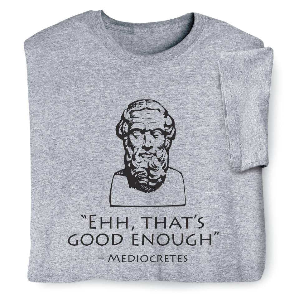 Mediocretes T-Shirt - Signals Catalog