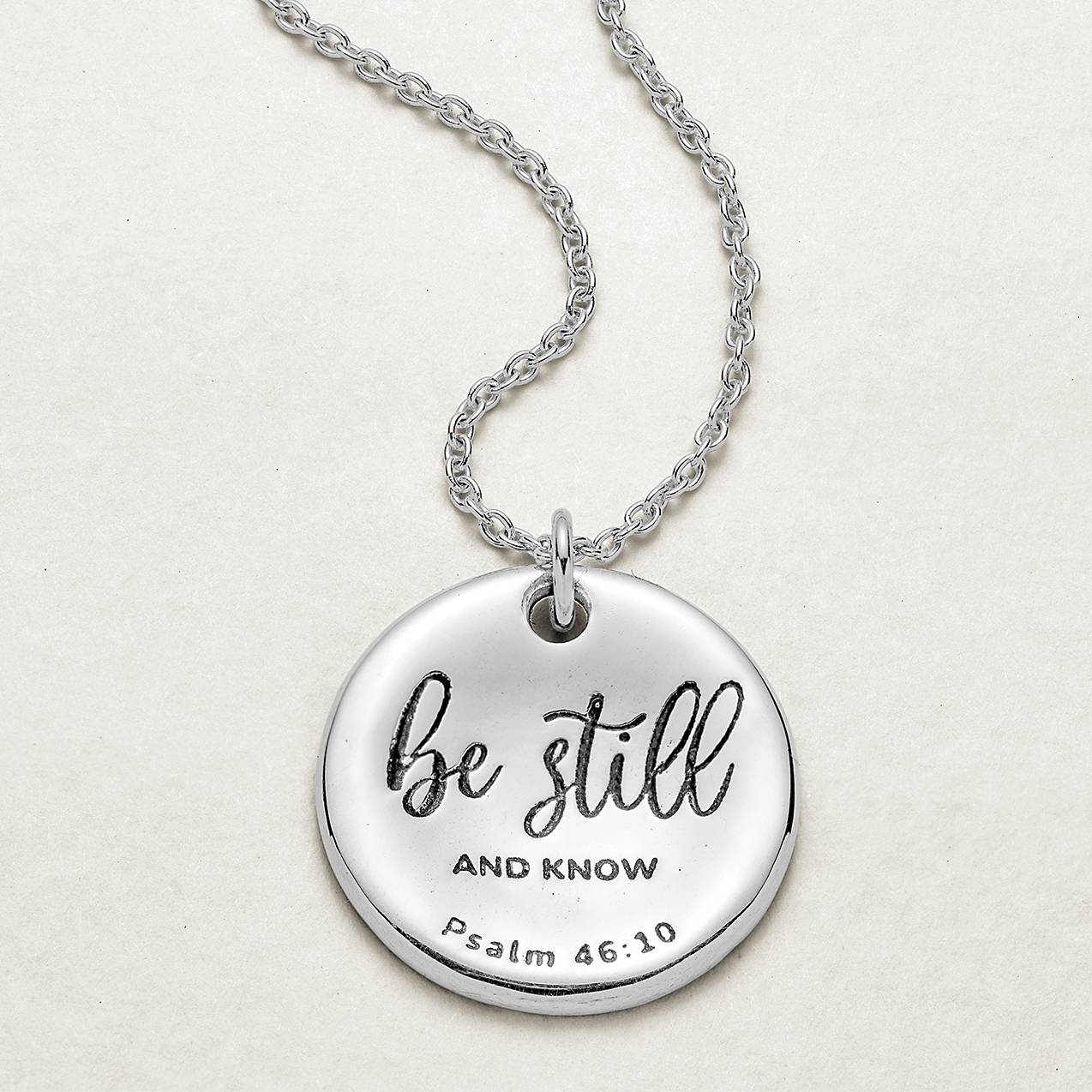 Be Still Pendant Necklace - Signals Catalog