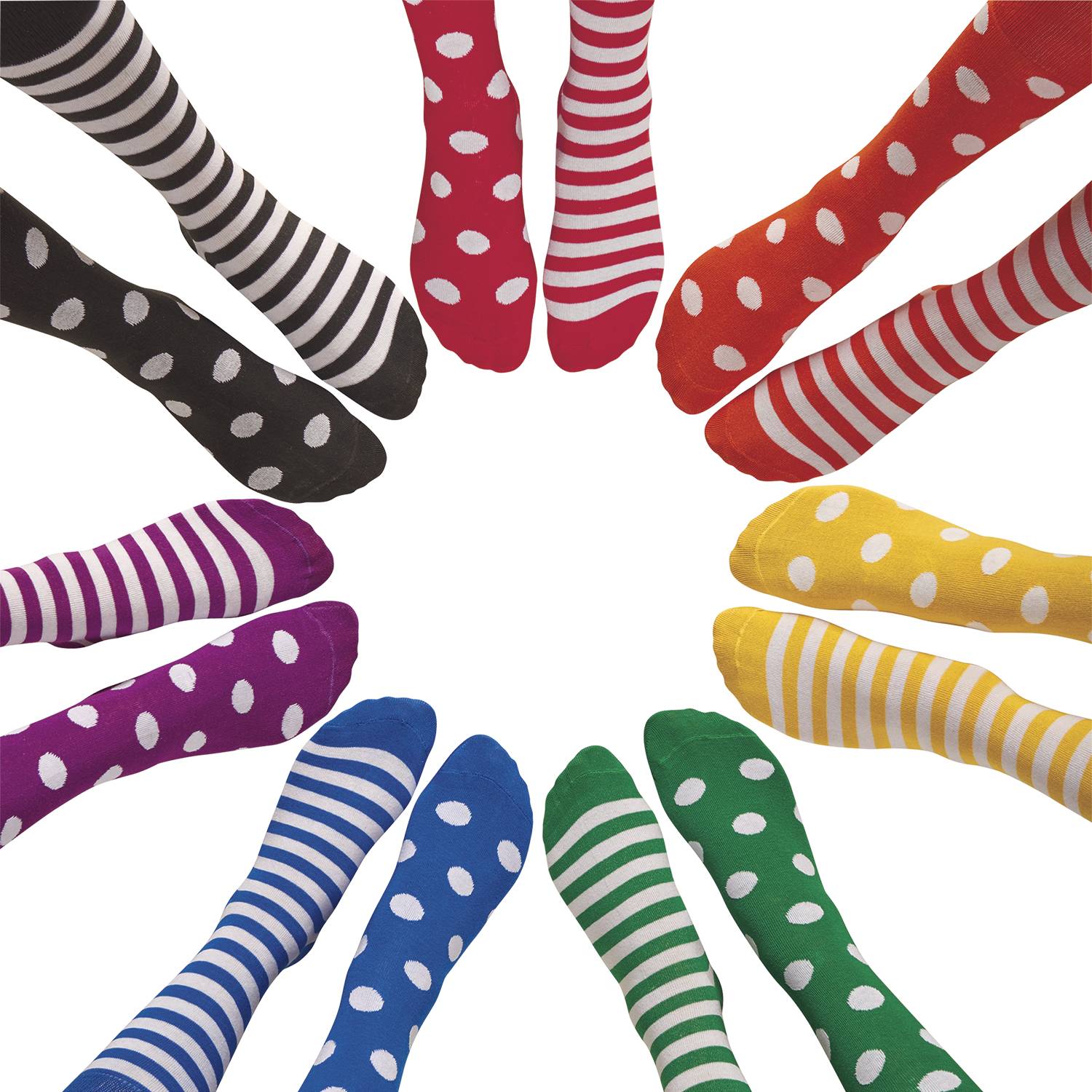 Stripes and Polka Dots Socks Collection - Signals Catalog