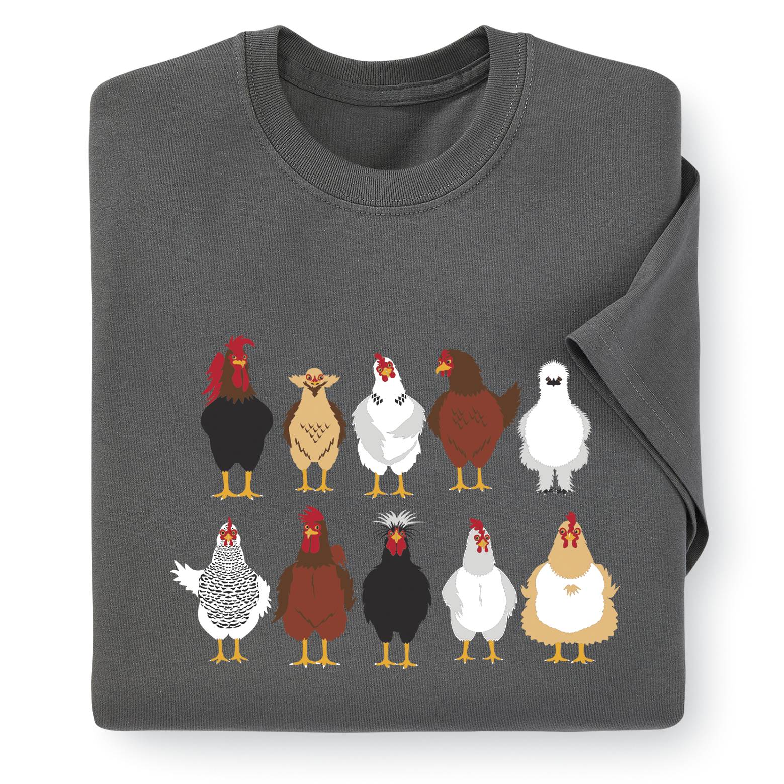 Chicken Breeds T-Shirt - Signals Catalog
