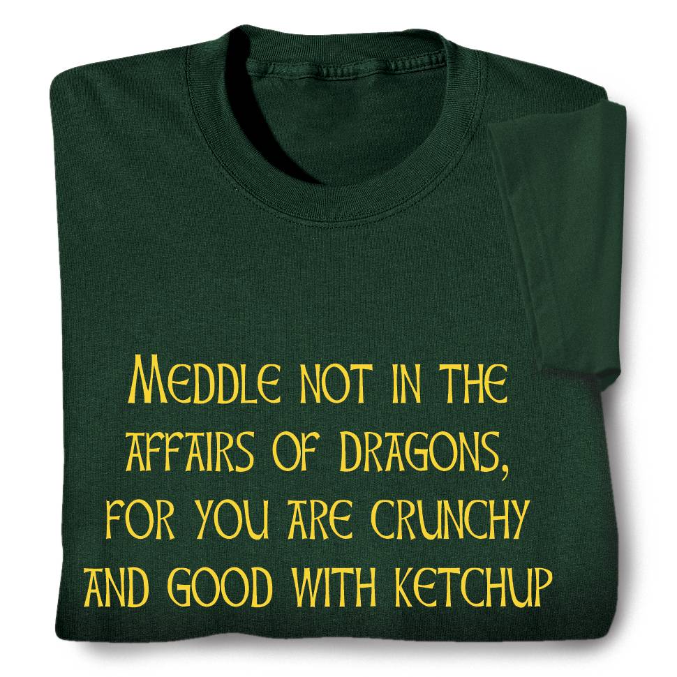 For You Are Crunchy and Good With Ketchup T-Shirt - Signals Catalog