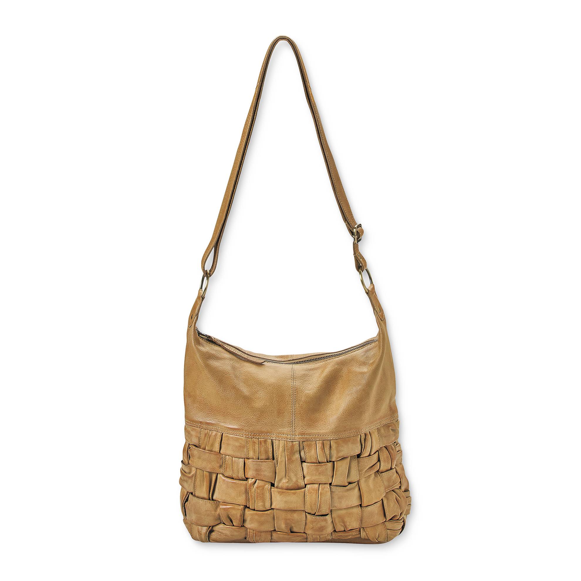 Woven Crossbody Slouch Bag - Signals Catalog