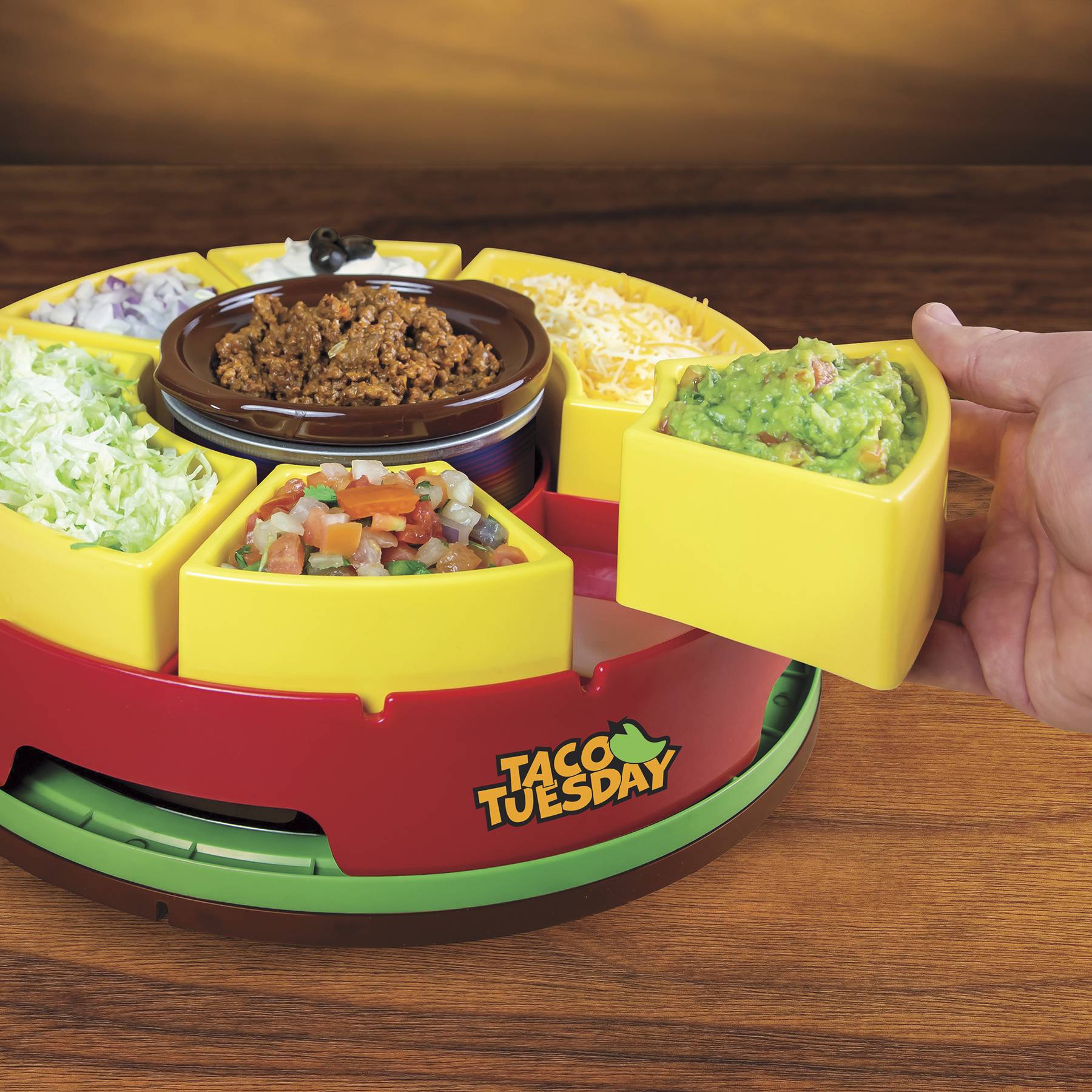 Taco Tuesday Lazy Susan - Signals Catalog