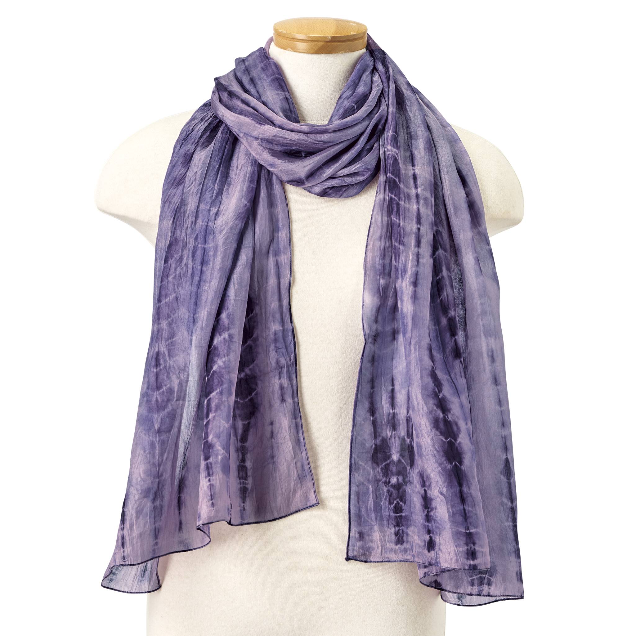 Amethyst Silk Scarf - Signals Catalog