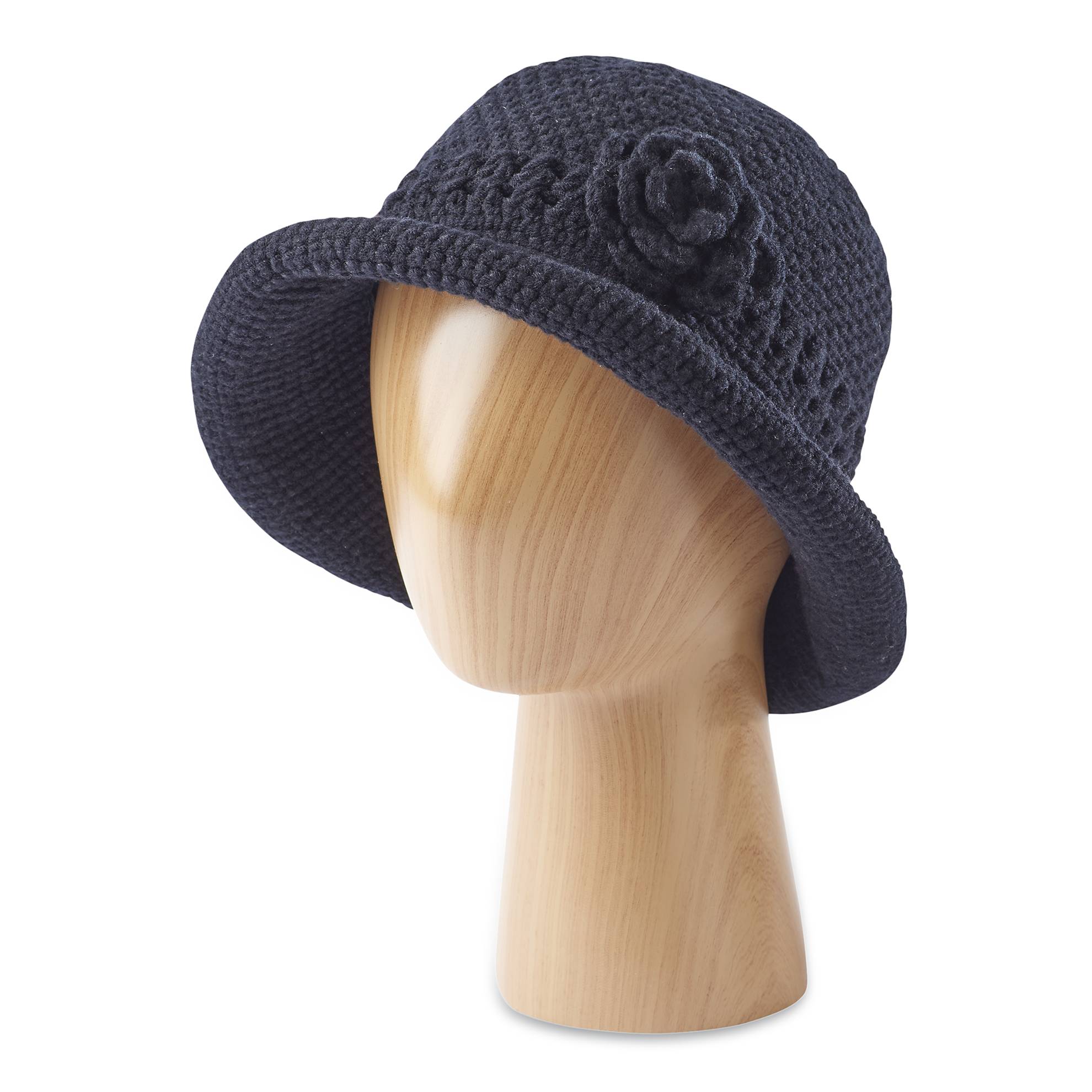 Crocheted Knit Cloche Hat - Signals Catalog