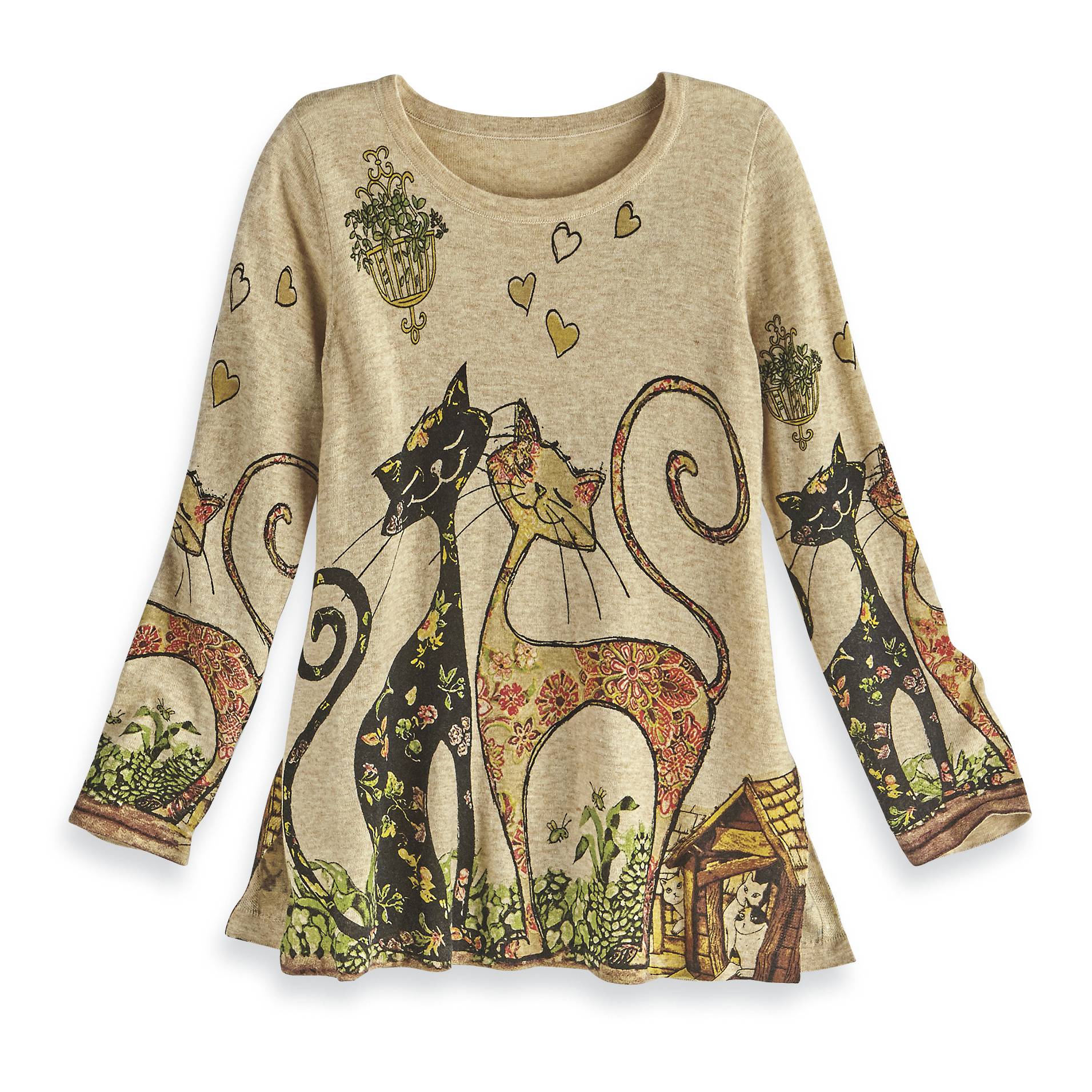Friendly Feline Tunic - Signals Catalog