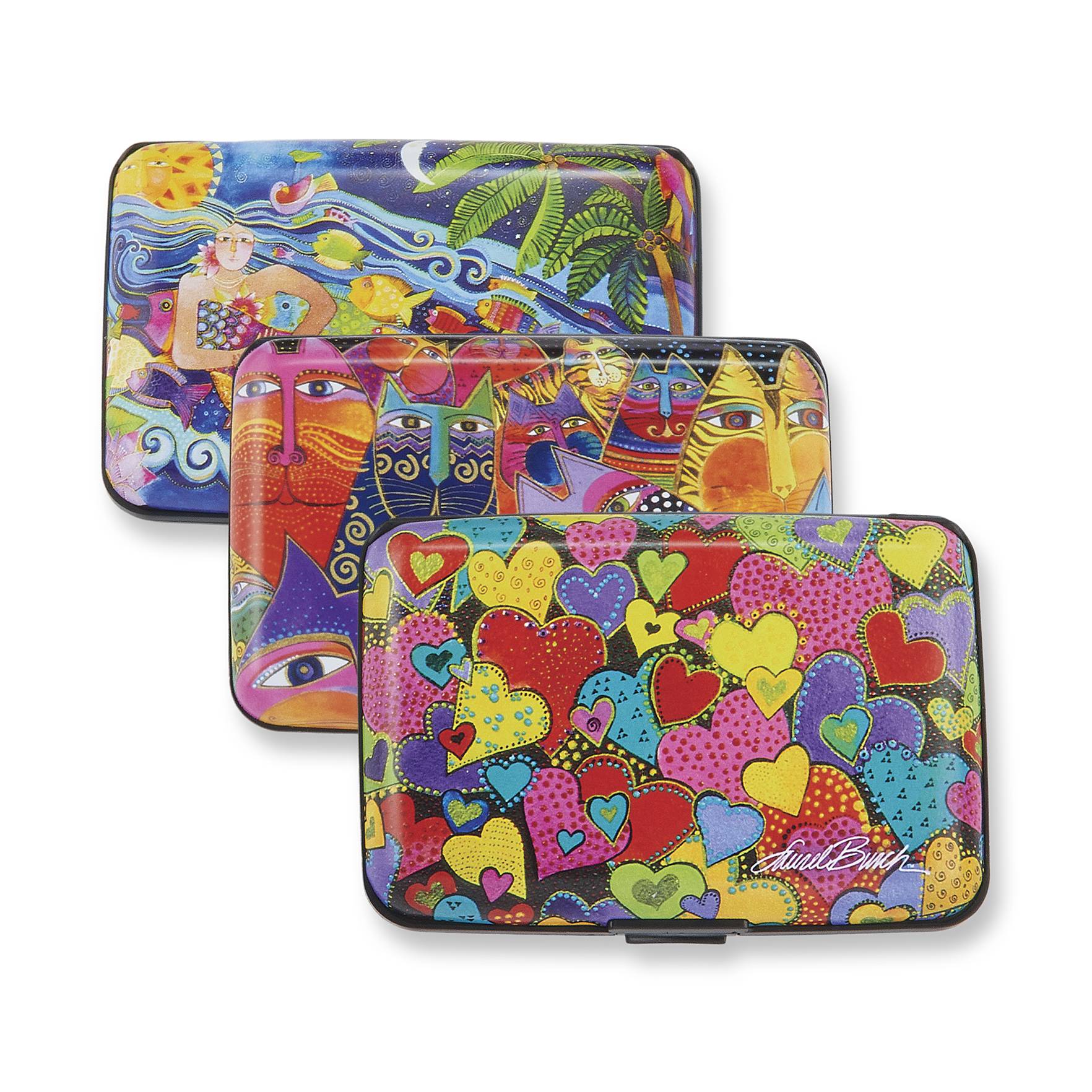 Laurel Burch Wallet, RFID, Hard-Shell Wallet - Signals Catalog