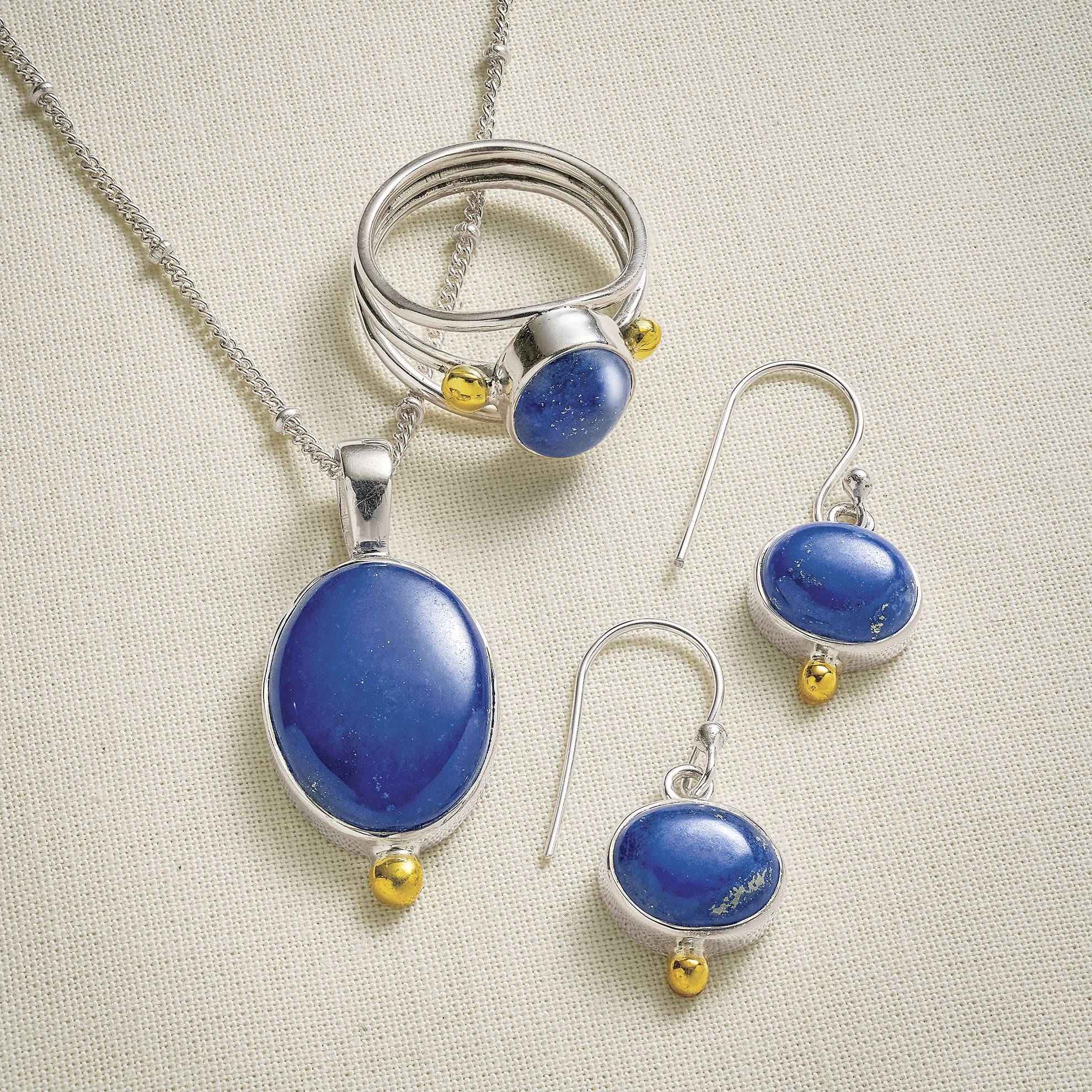 Lapis Lazuli Earrings - Signals Catalog