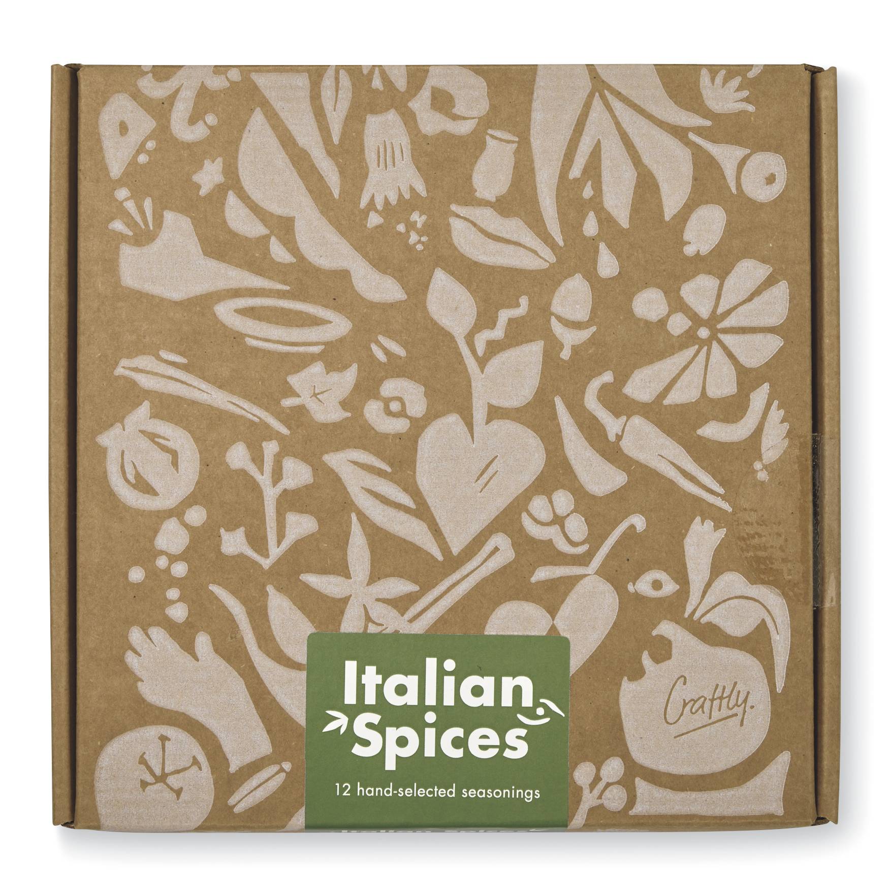 Italian Botanical Spice Set, Set of 12 for Cooking with Recipe Card - Signals Catalog