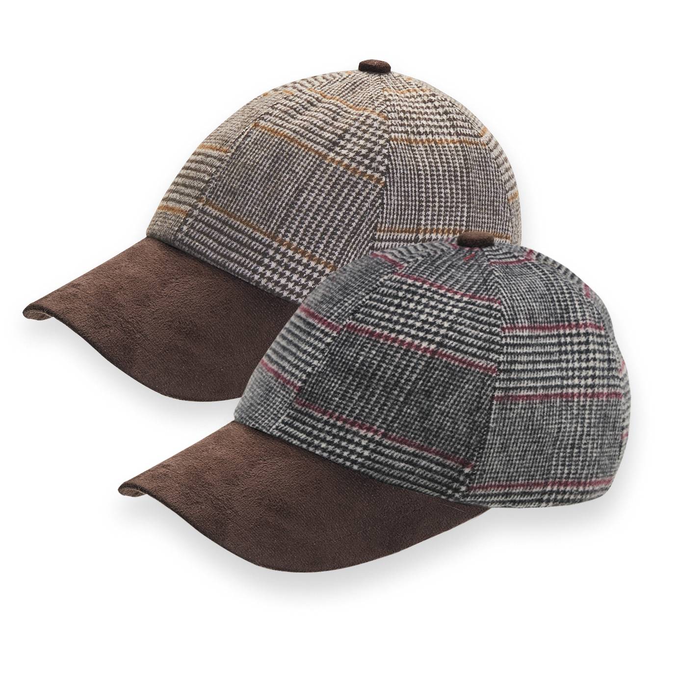 Leather Tweed Baseball Caps - Signals Catalog