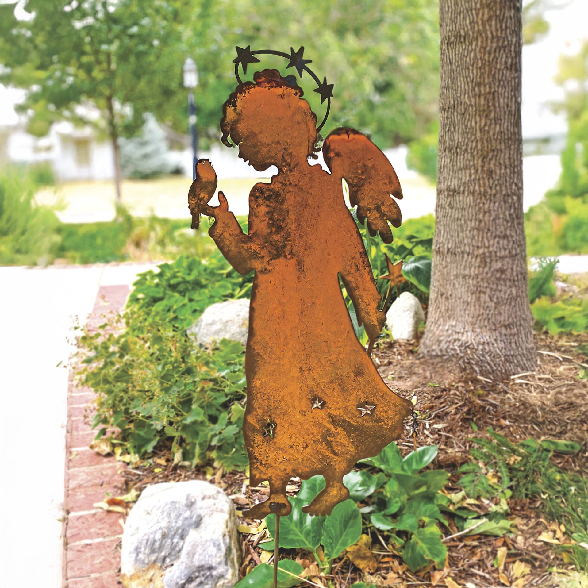 Eye on the Sparrow Garden Stake - Signals Catalog