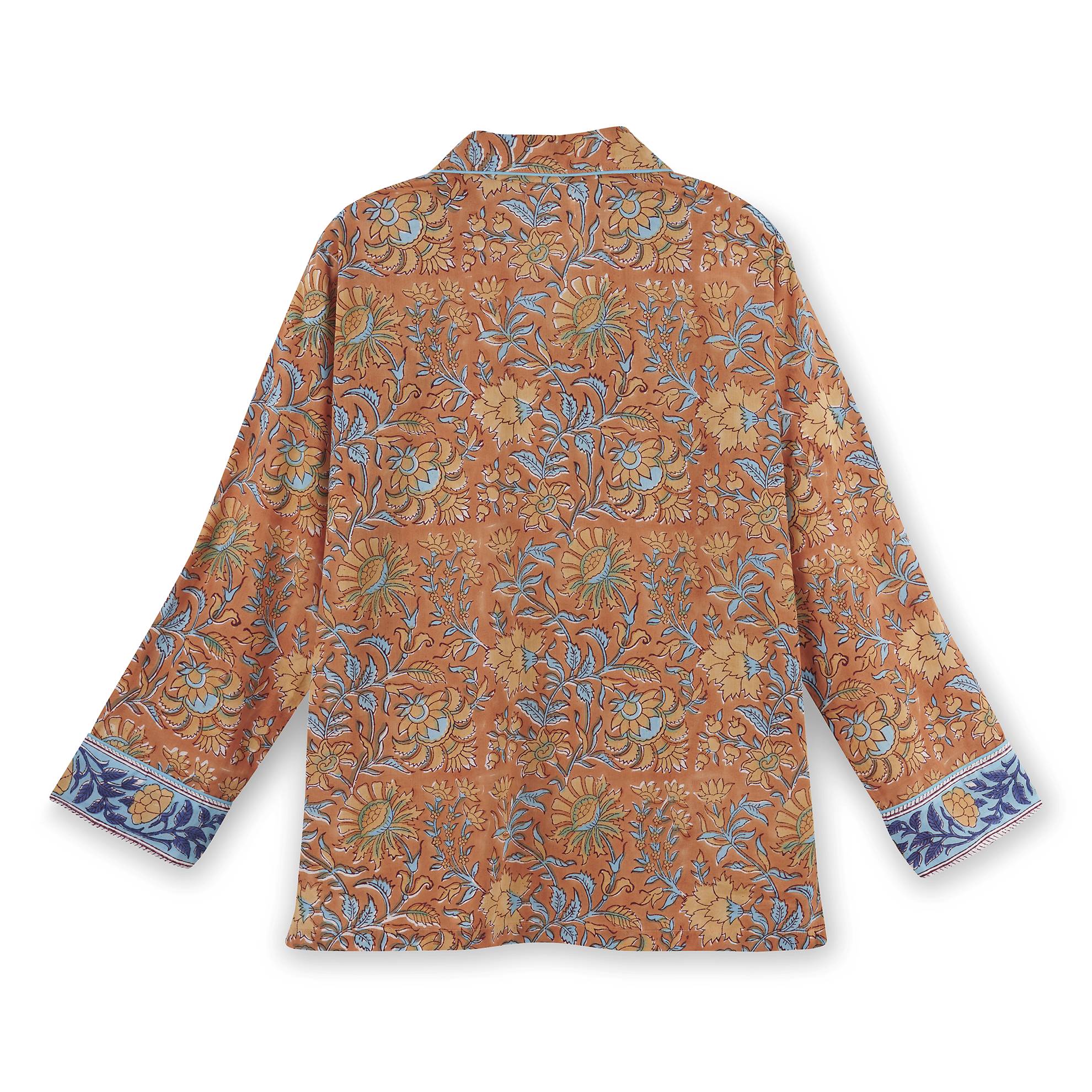 Zara Floral Print Cotton Pajamas, Button Front, 2-Piece Set - Signals Catalog