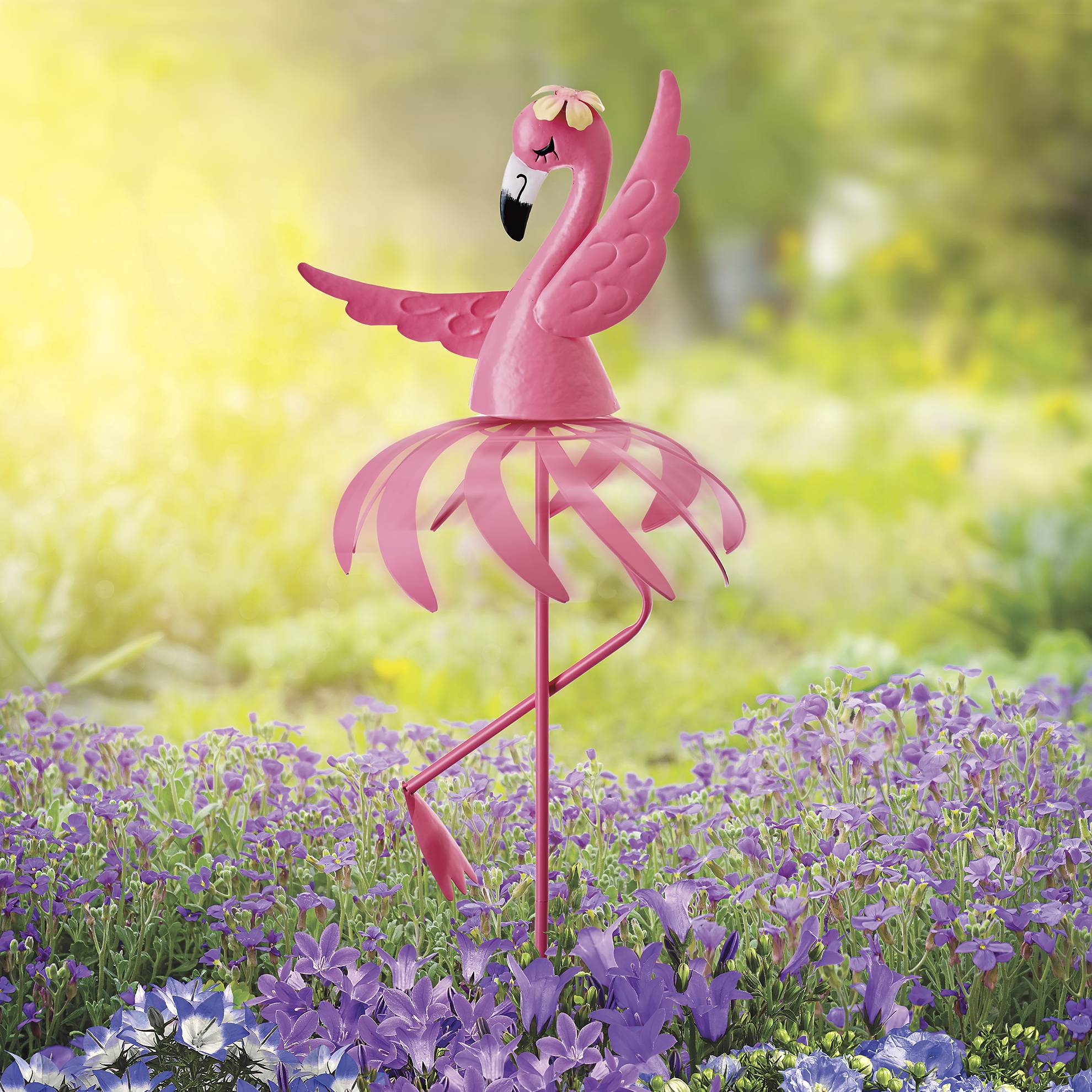 Flamingo Garden Spinner - Signals Catalog