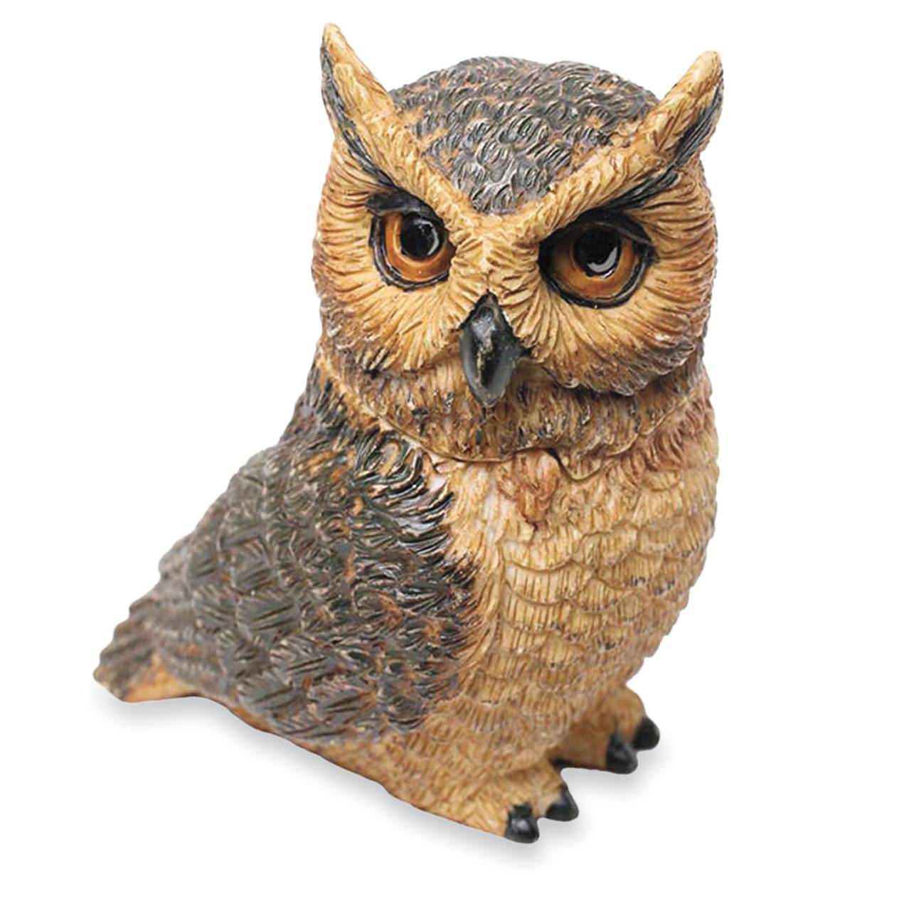 Hand-Painted Owl Pot Bellys® Box - Signals Catalog