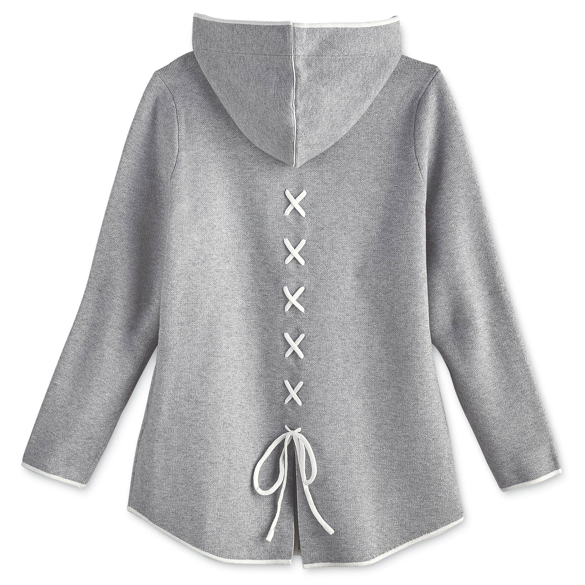 Ribbon Tie Sweater Jacket - Signals Catalog