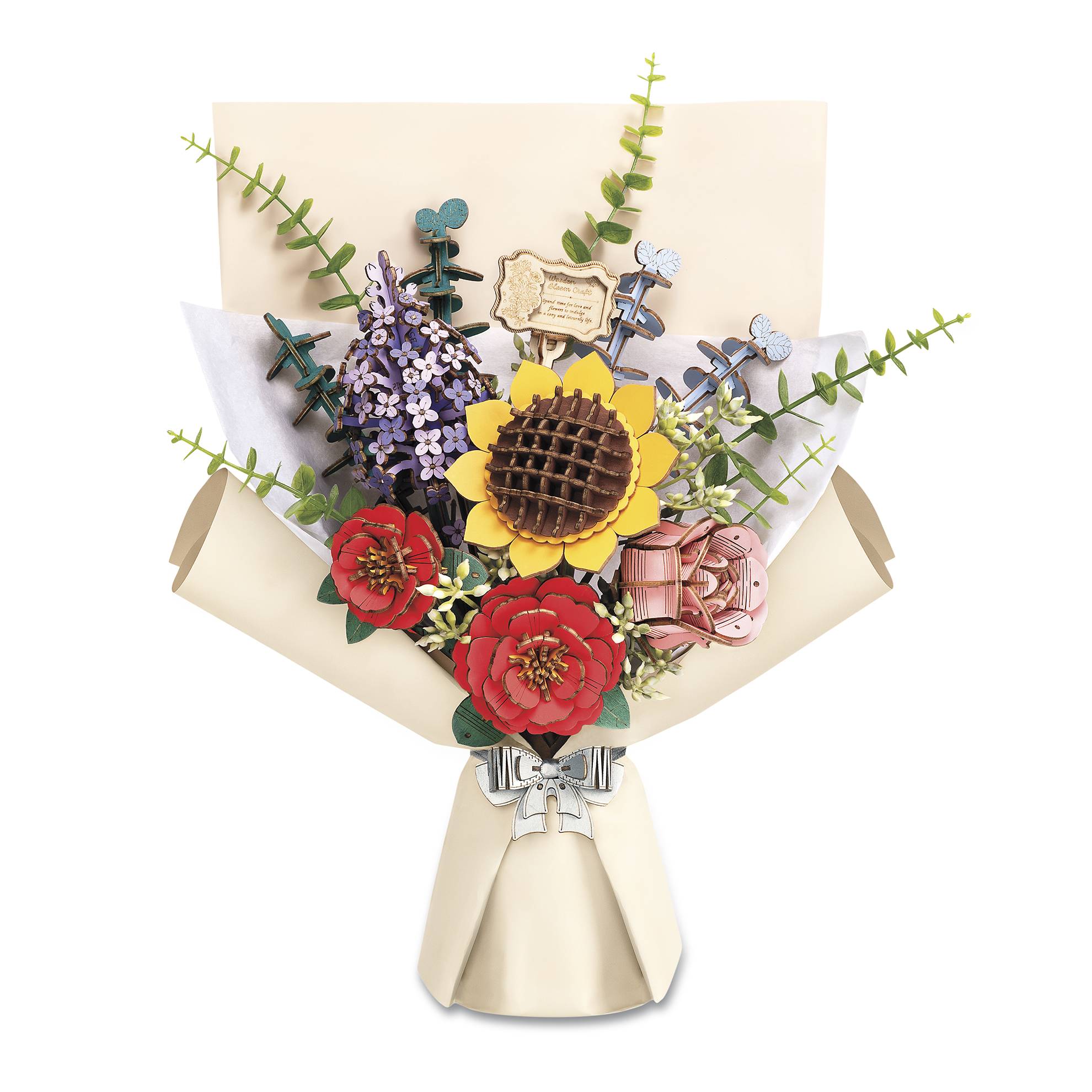 DIY Wooden Flower Bouquet - Signals Catalog