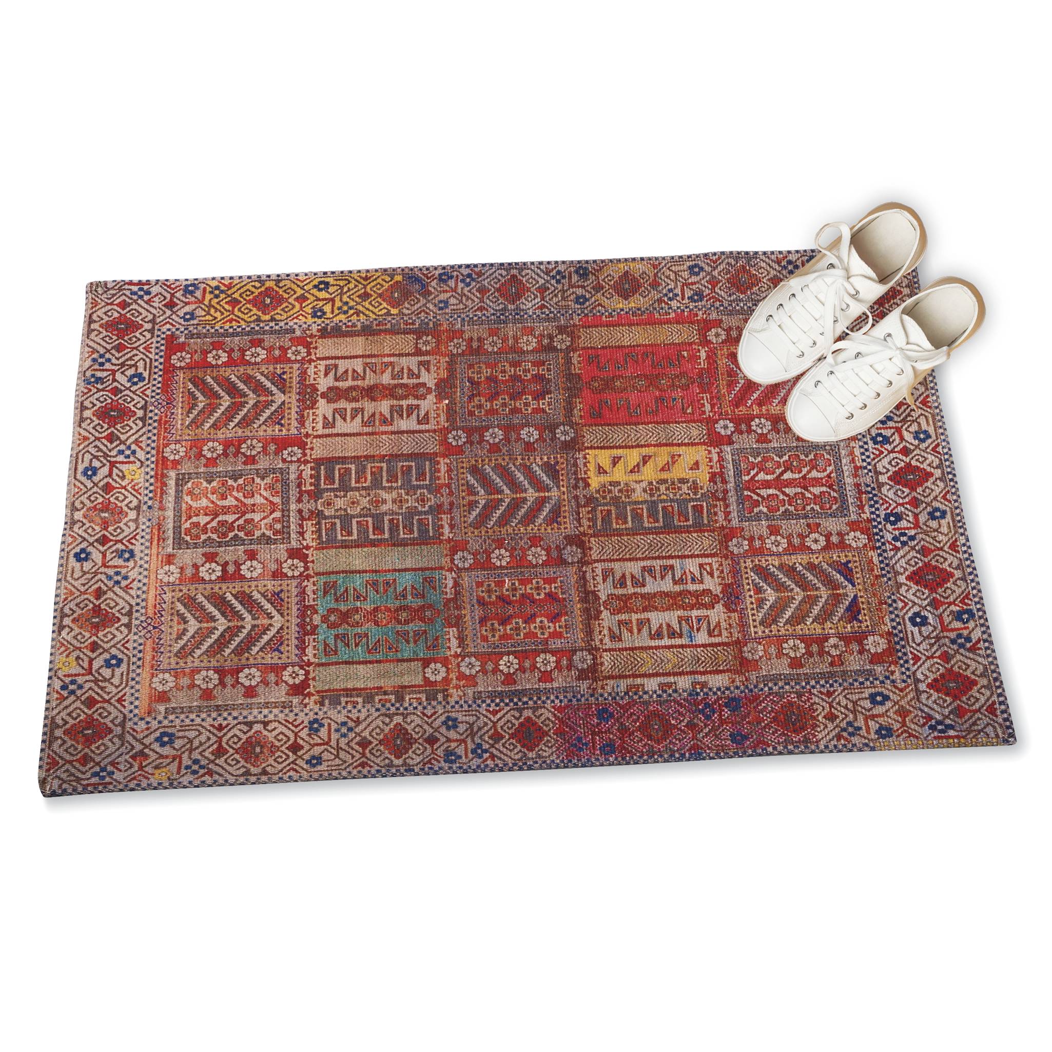 Patchwork Accent Cotton Rug for Your Home - Signals Catalog