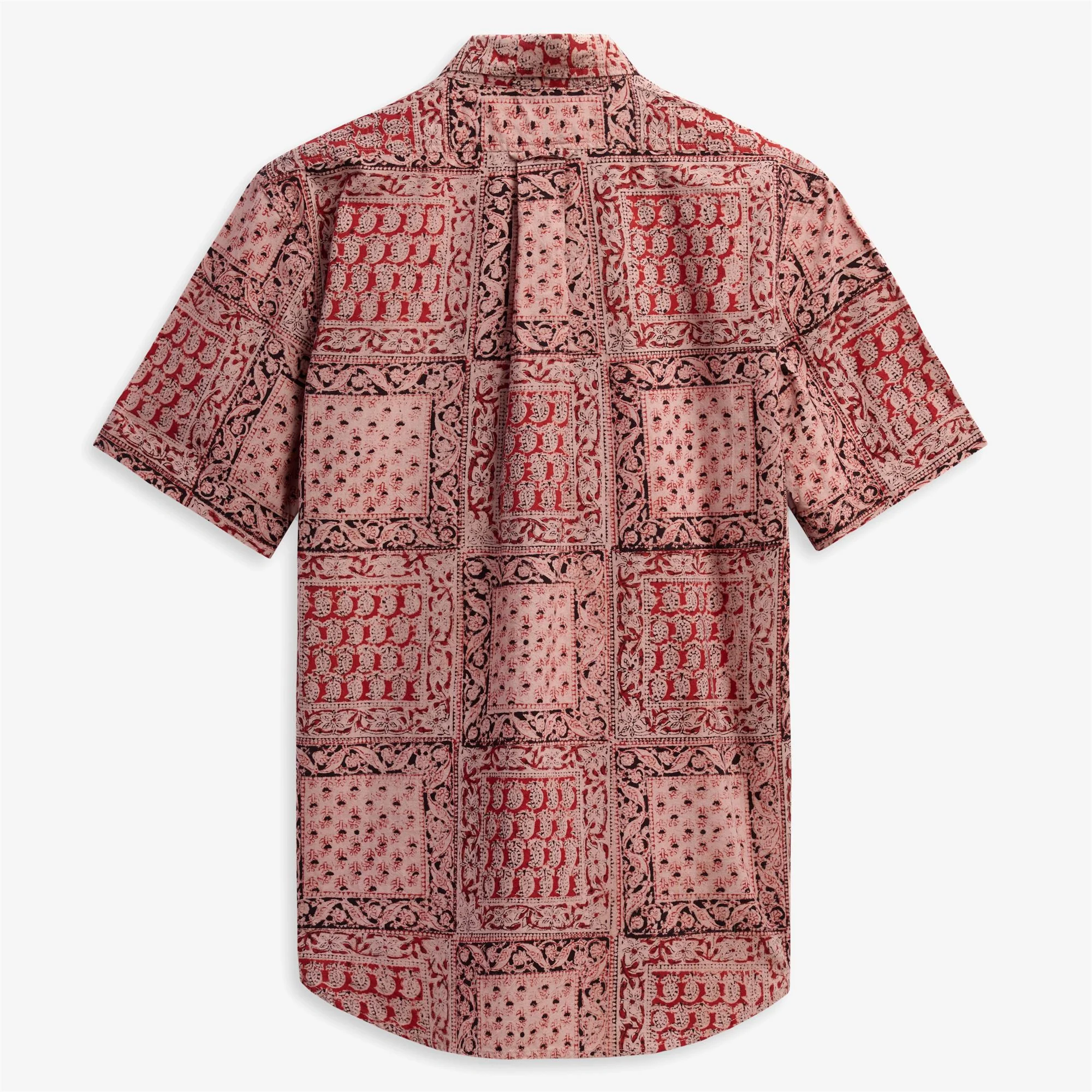 CROSSRIVER - SHIRTS - Casual - Unisex - FANCY ROSE BEIGE-RED-BLUE