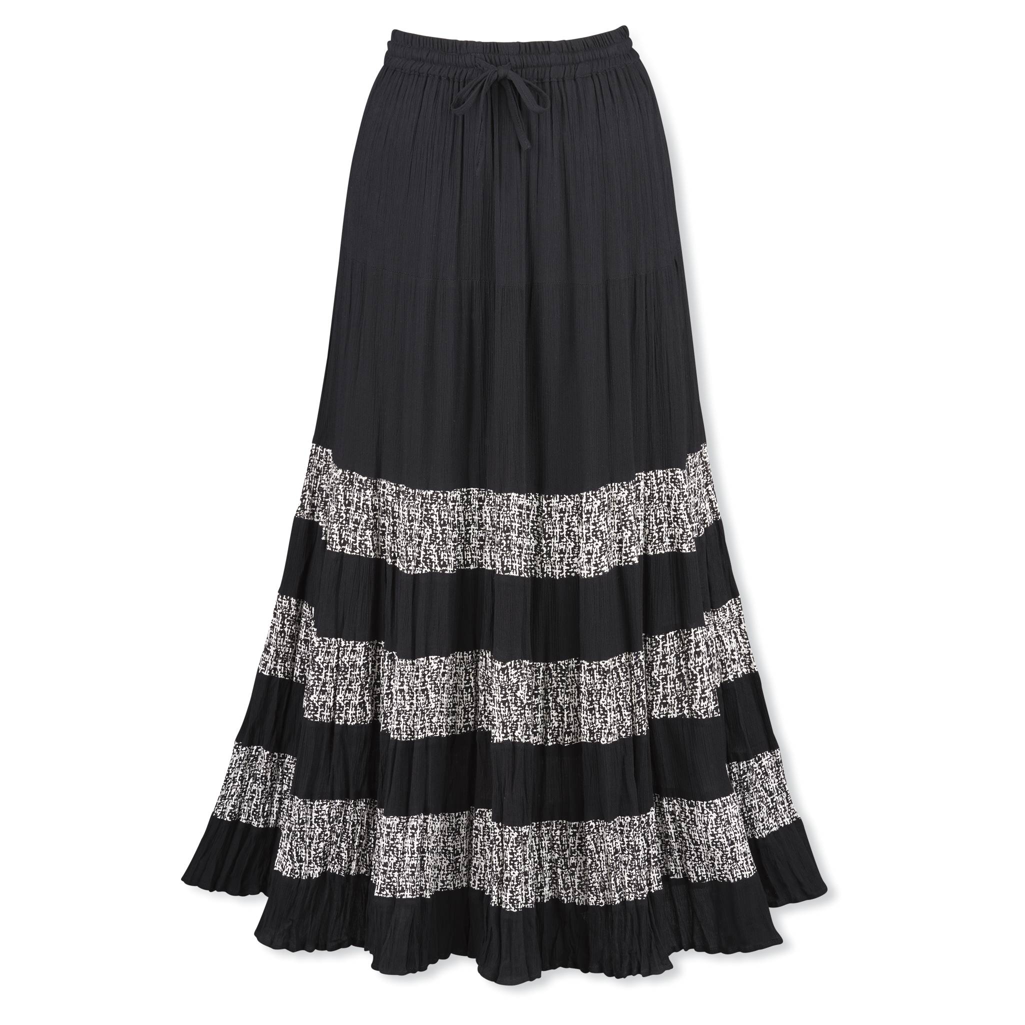 Tiered Travel Skirt - Signals Catalog