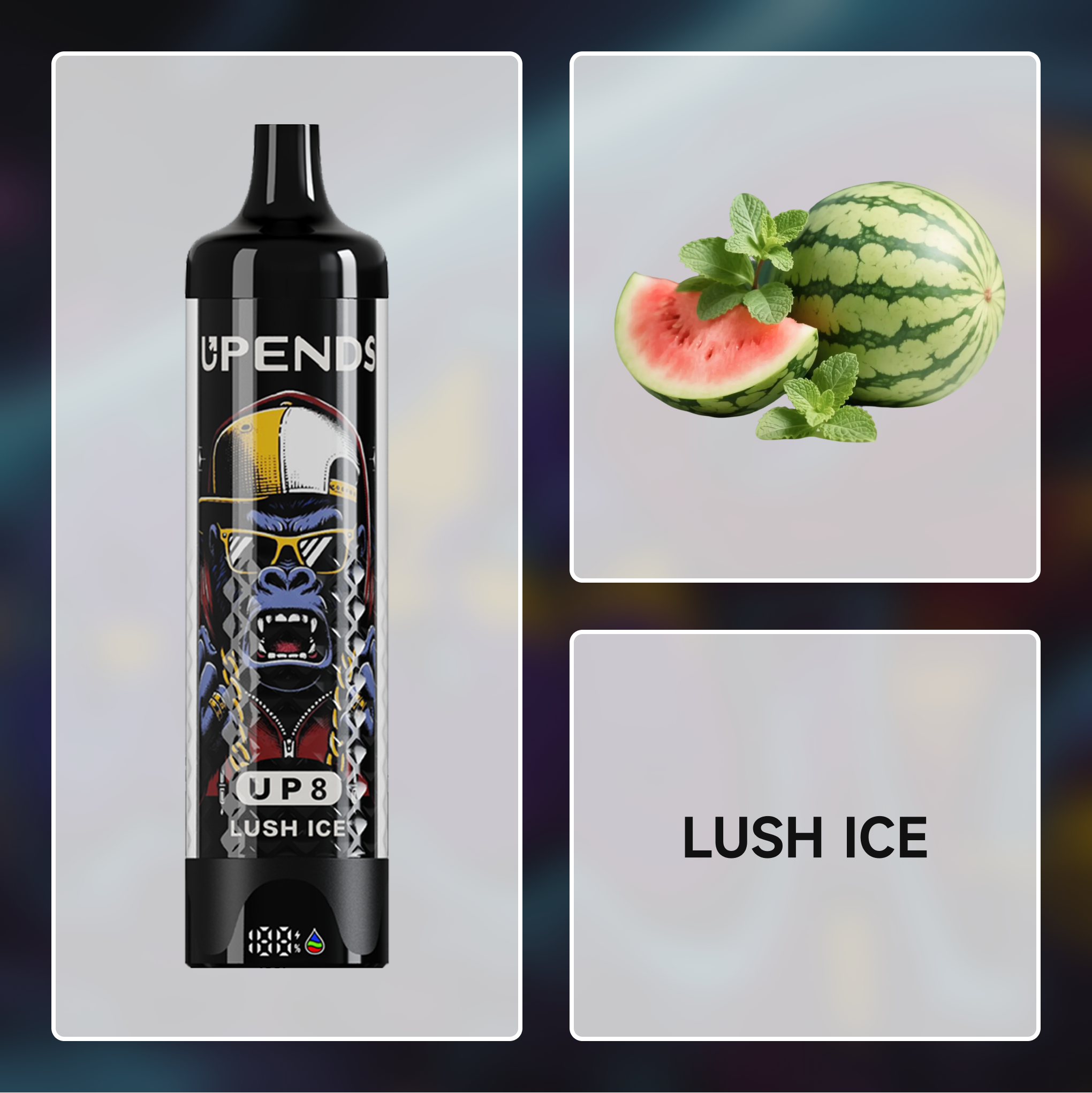 UPENDS 8-60000 PUFFS-Lush Ice